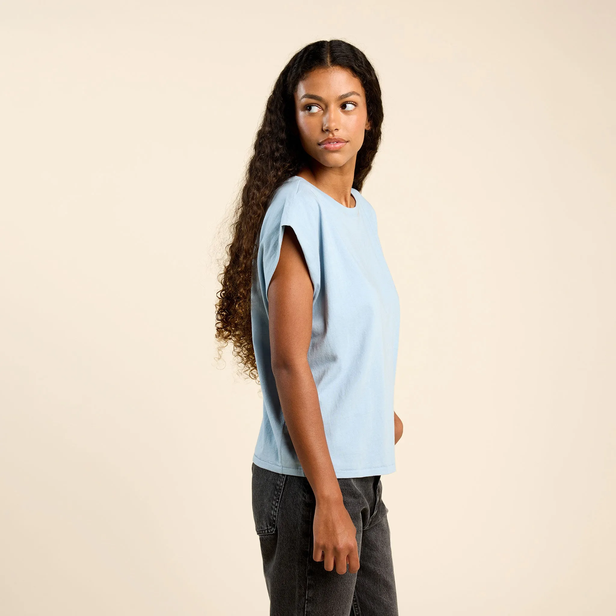 Muscle Tee | Mist sold by nuuds product image thumbnail 3