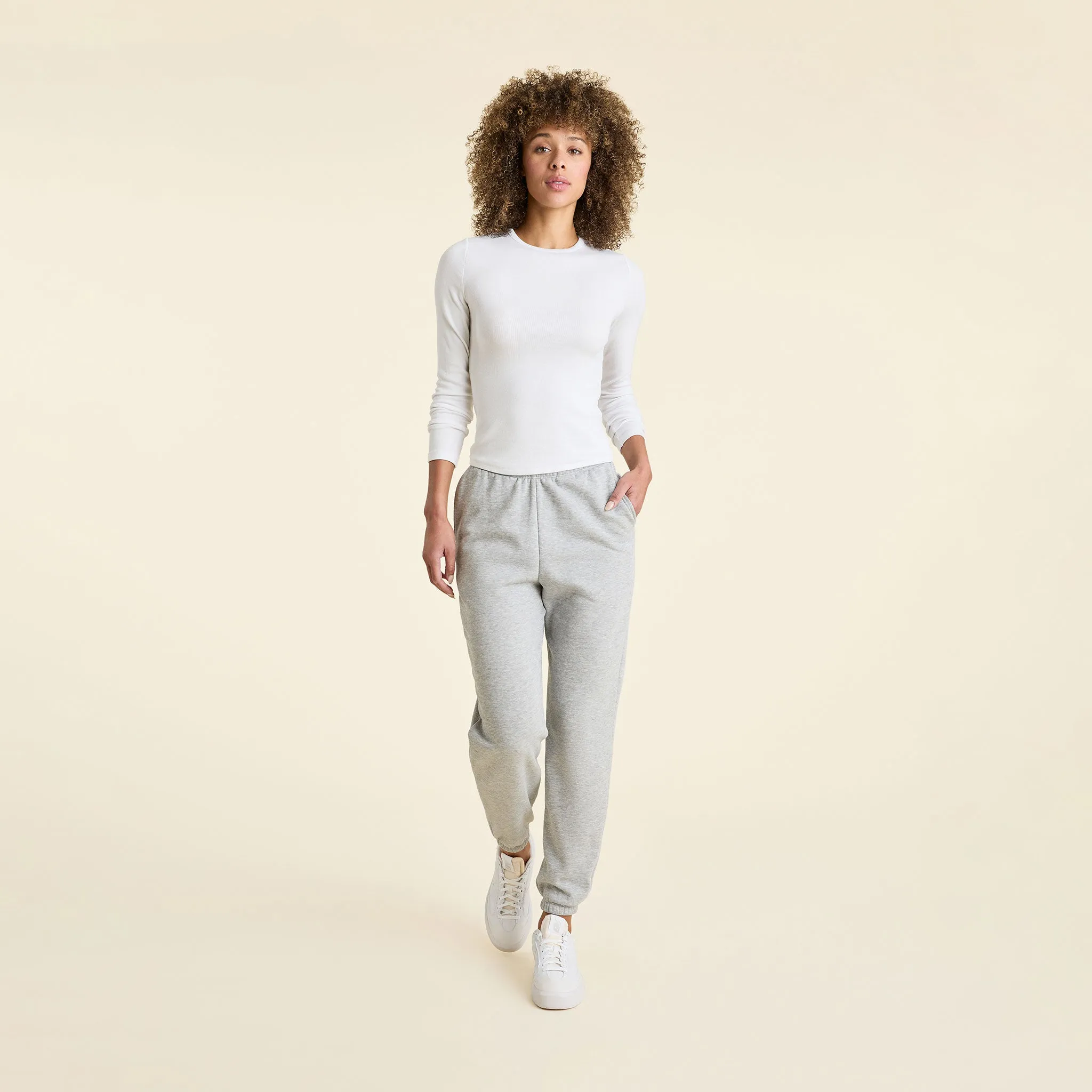 Classic Sweatpants | Heather Grey sold by nuuds product image thumbnail 2