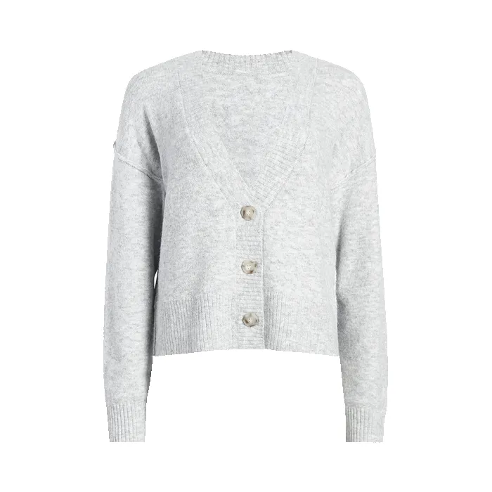 Cozy Knit Cardigan | Heather Grey sold by nuuds product image thumbnail 5