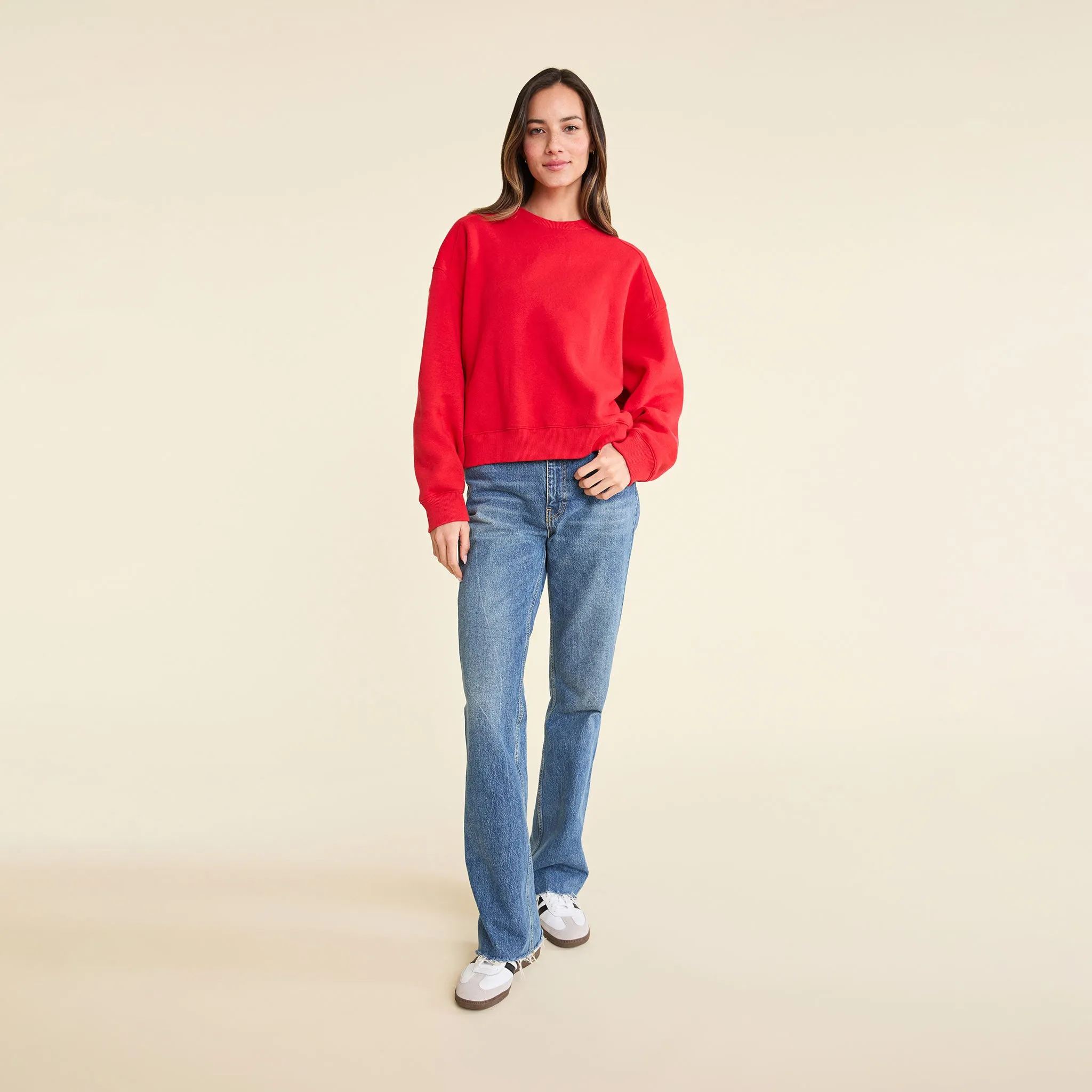 Classic Crewneck Sweatshirt | Cherry sold by nuuds product image thumbnail 2