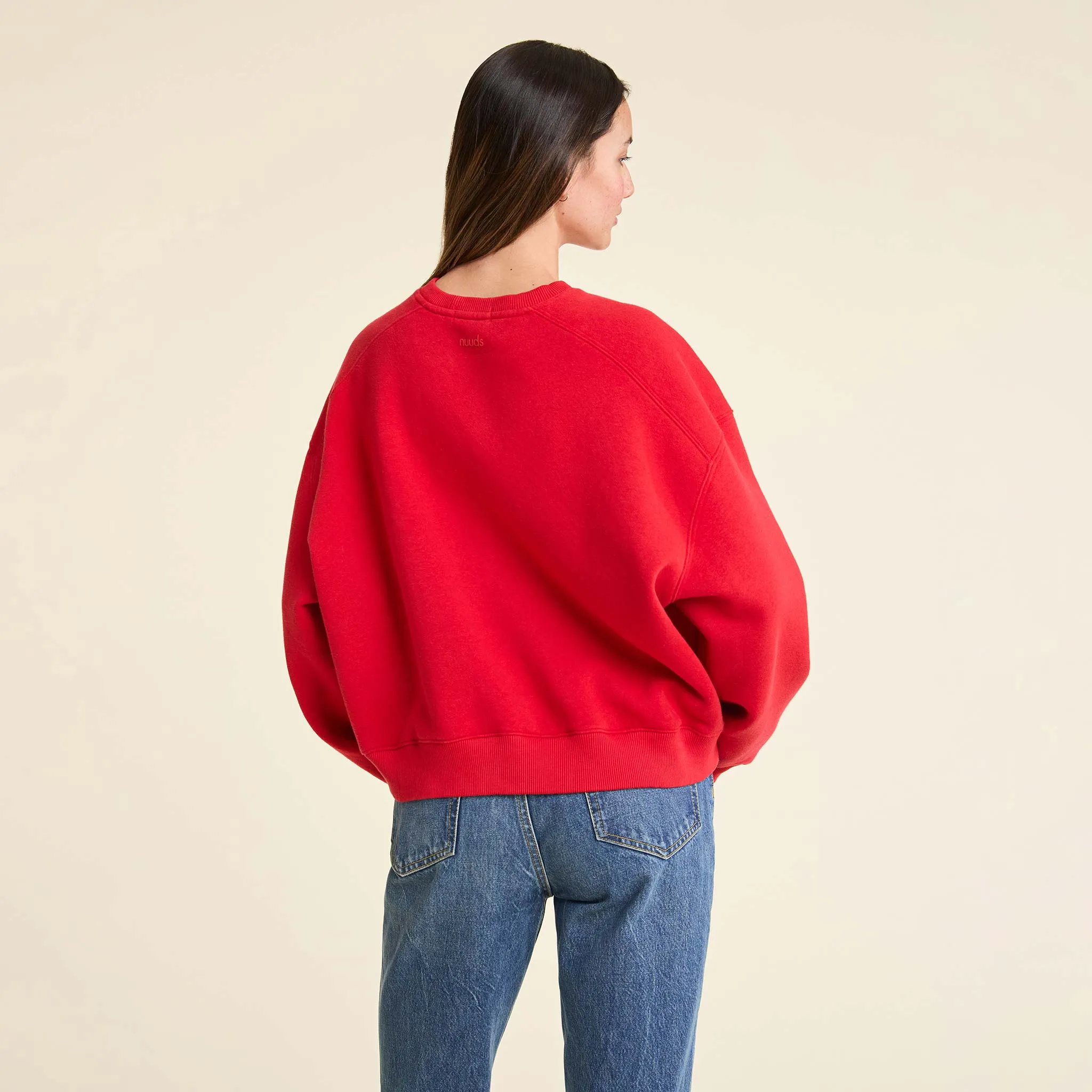 Classic Crewneck Sweatshirt | Cherry sold by nuuds product image thumbnail 4