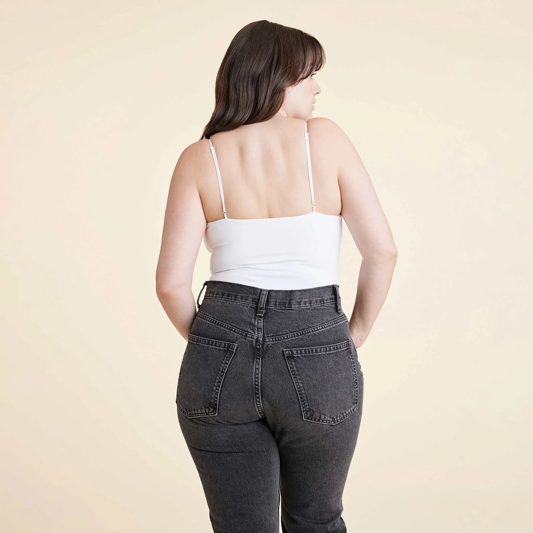 Cami Bodysuit | White sold by nuuds product image thumbnail 4