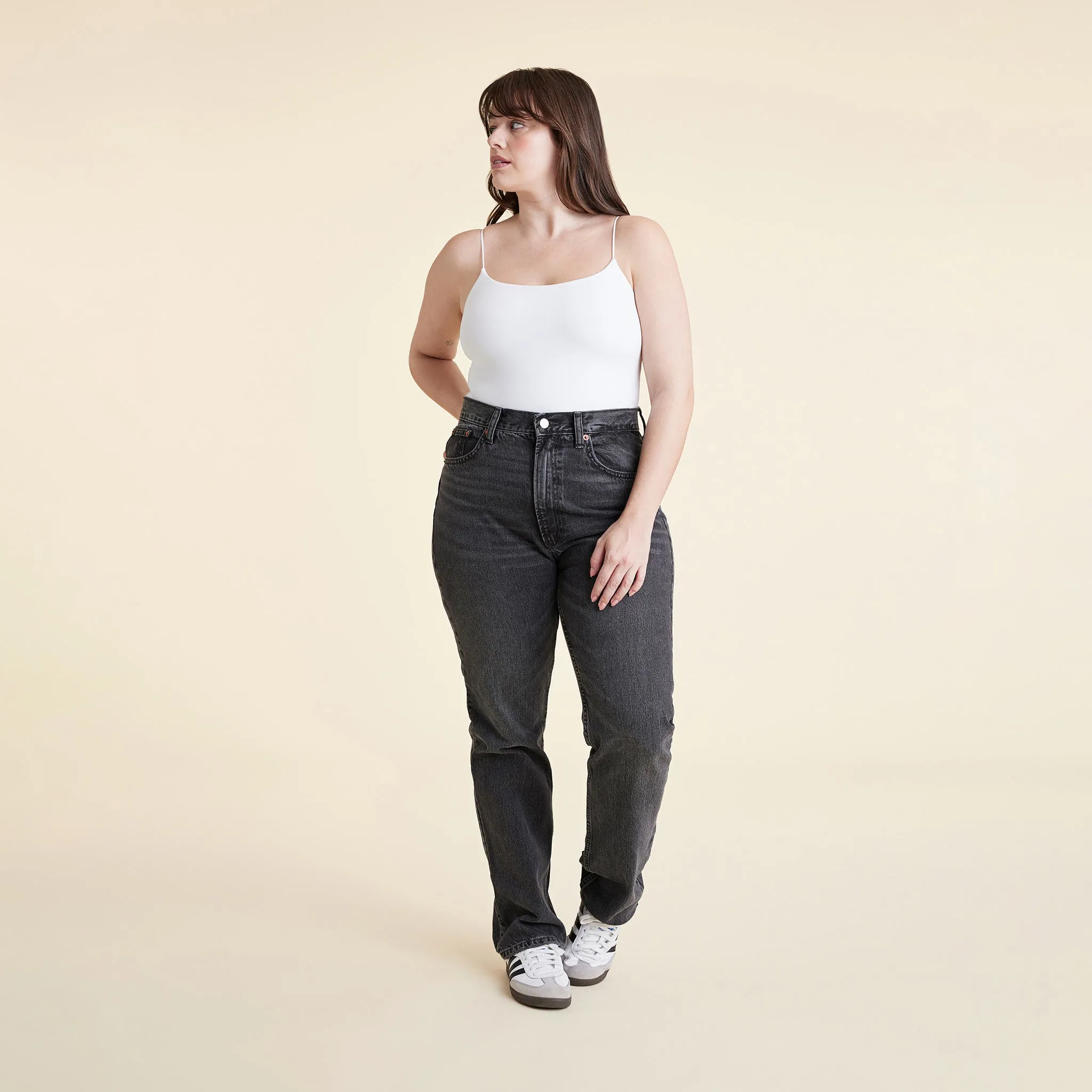 Cami Bodysuit | White sold by nuuds product image thumbnail 2