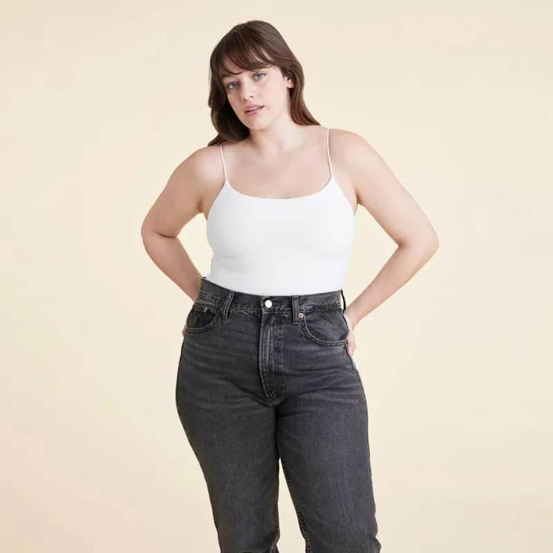 Cami Bodysuit | White sold by nuuds