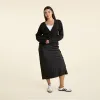 Cozy Knit Cardigan | Black sold by nuuds