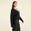 Cozy Knit Cardigan | Black sold by nuuds
