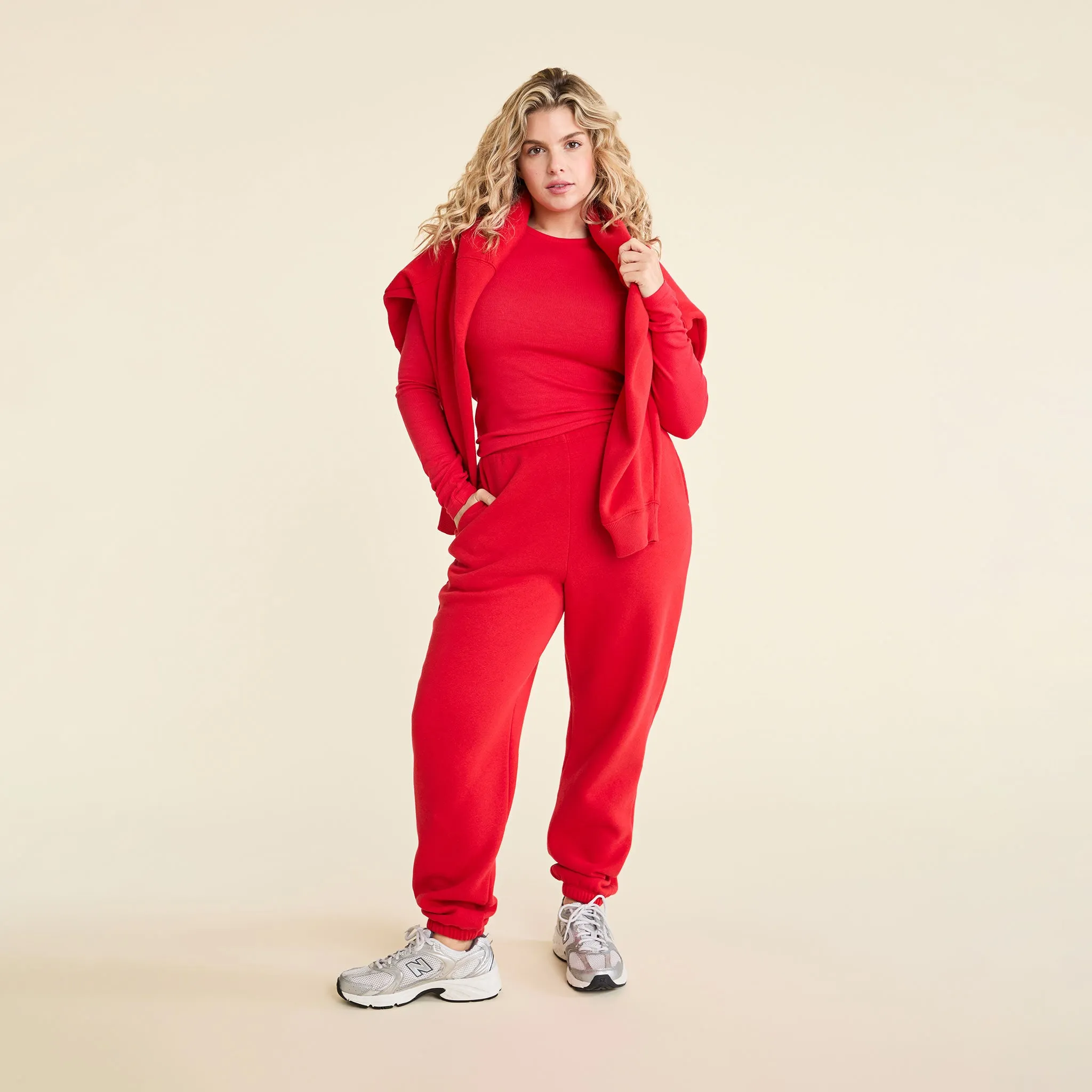 Classic Sweatpants | Cherry sold by nuuds product image thumbnail 2