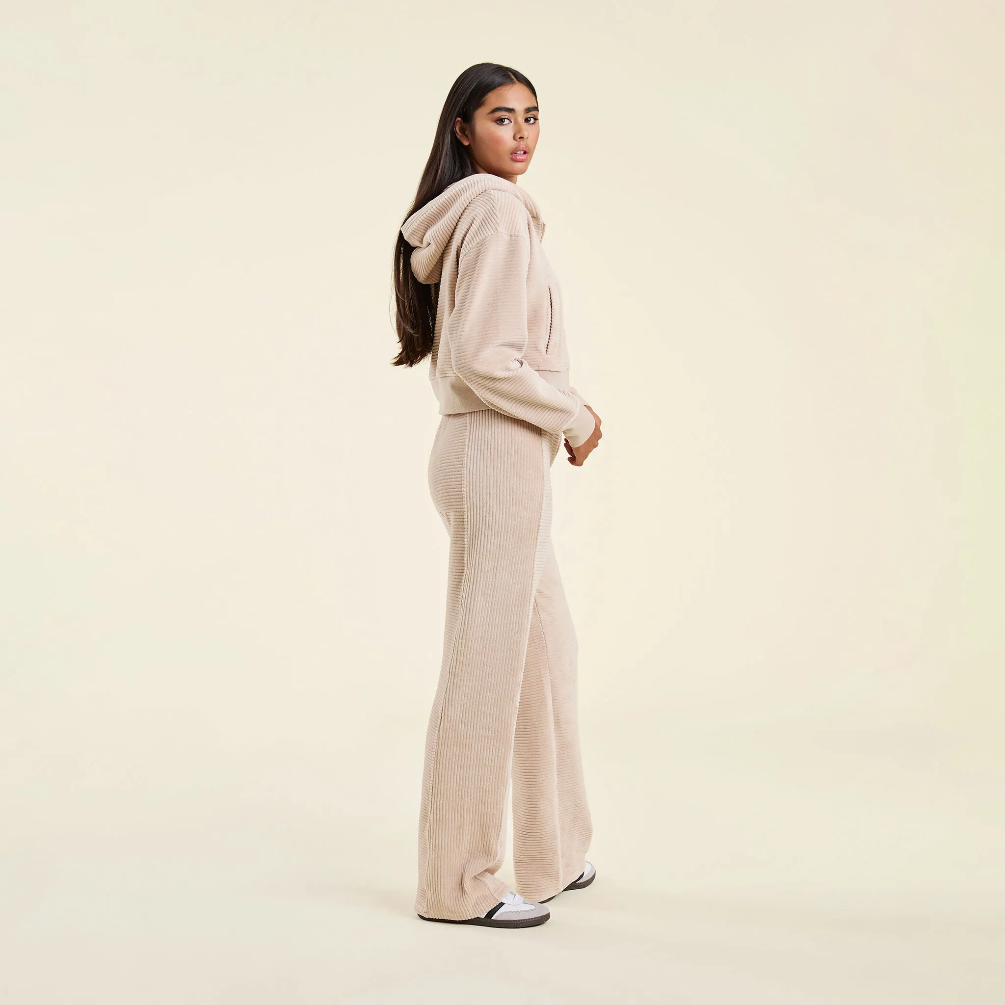 Textured Zip Hoodie | Doe sold by nuuds product image thumbnail 3