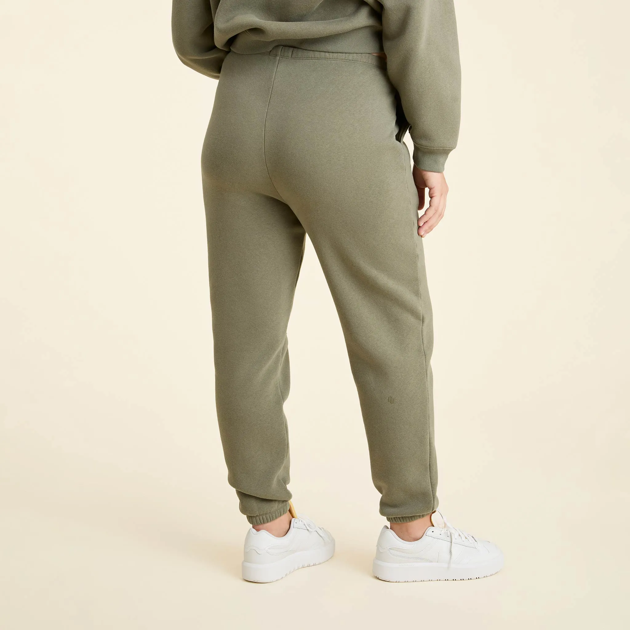 Classic Sweatpants | Olive sold by nuuds product image thumbnail 4