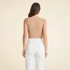 Ribbed Crewneck Tank Bodysuit | Cinnamon sold by nuuds