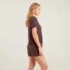 Ribbed Pajama Shorts Set | Coffee sold by nuuds