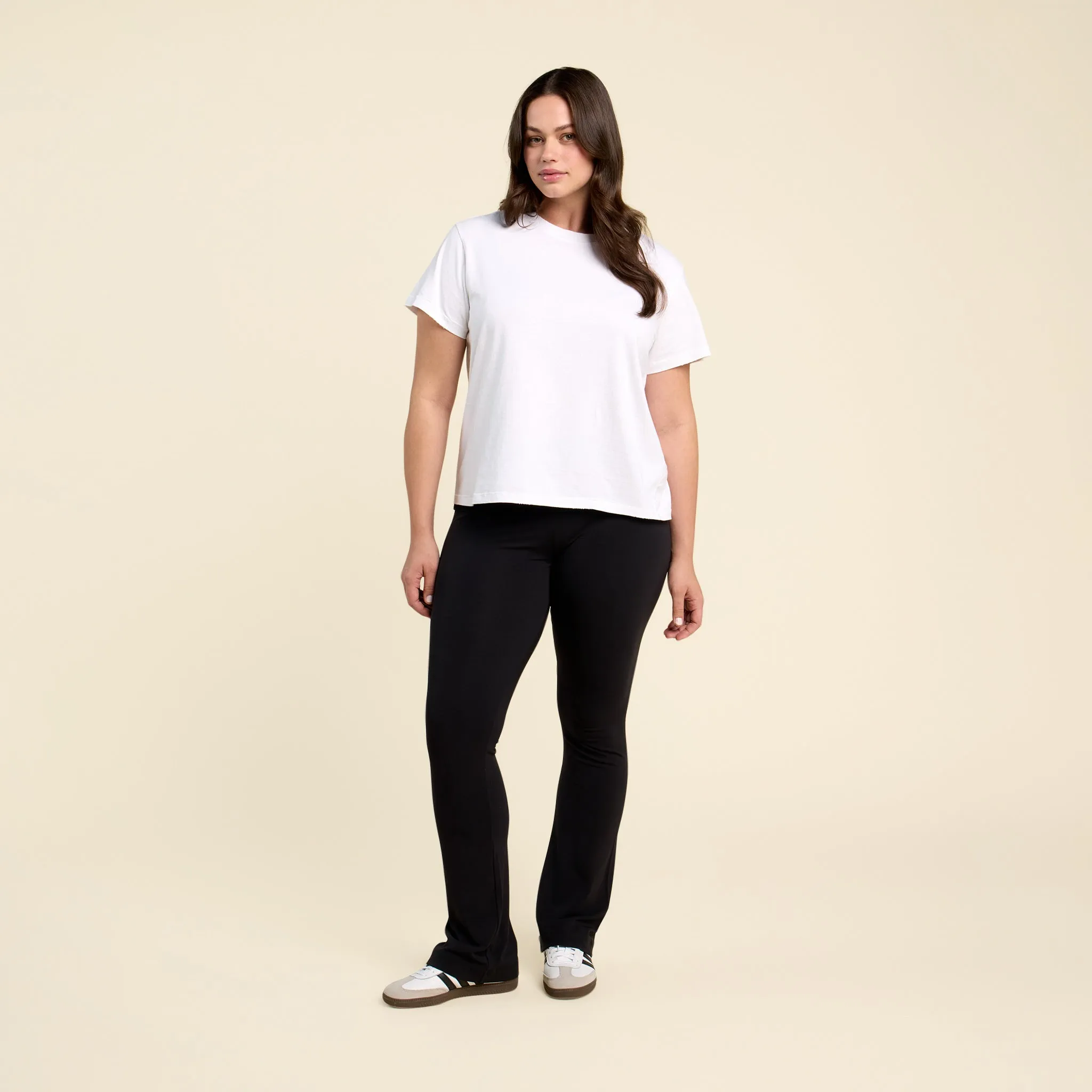 Vintage Cotton Everyday T-Shirt | White sold by nuuds product image thumbnail 2