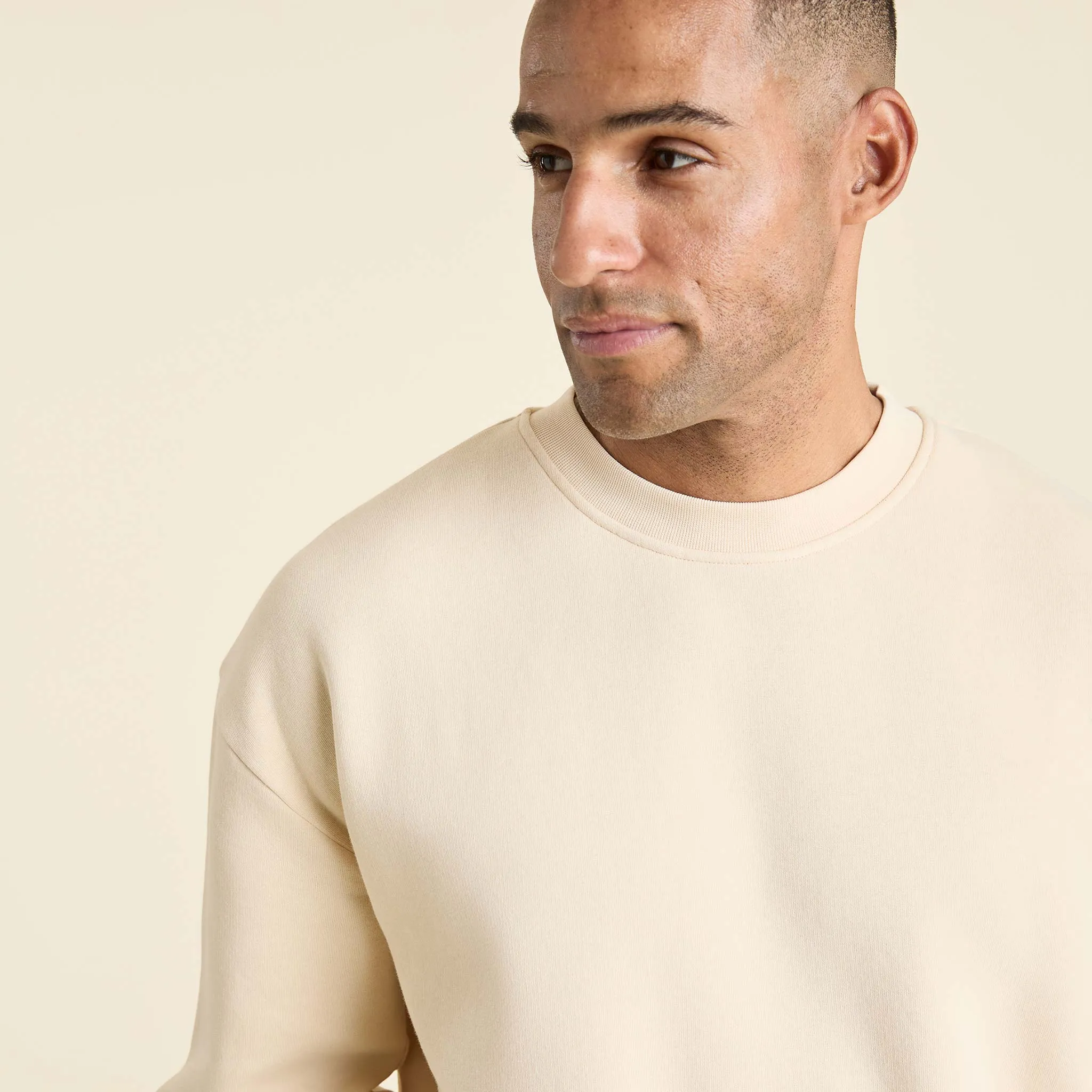 Men's Classic Crewneck Sweatshirt | Bone sold by nuuds product image thumbnail 5