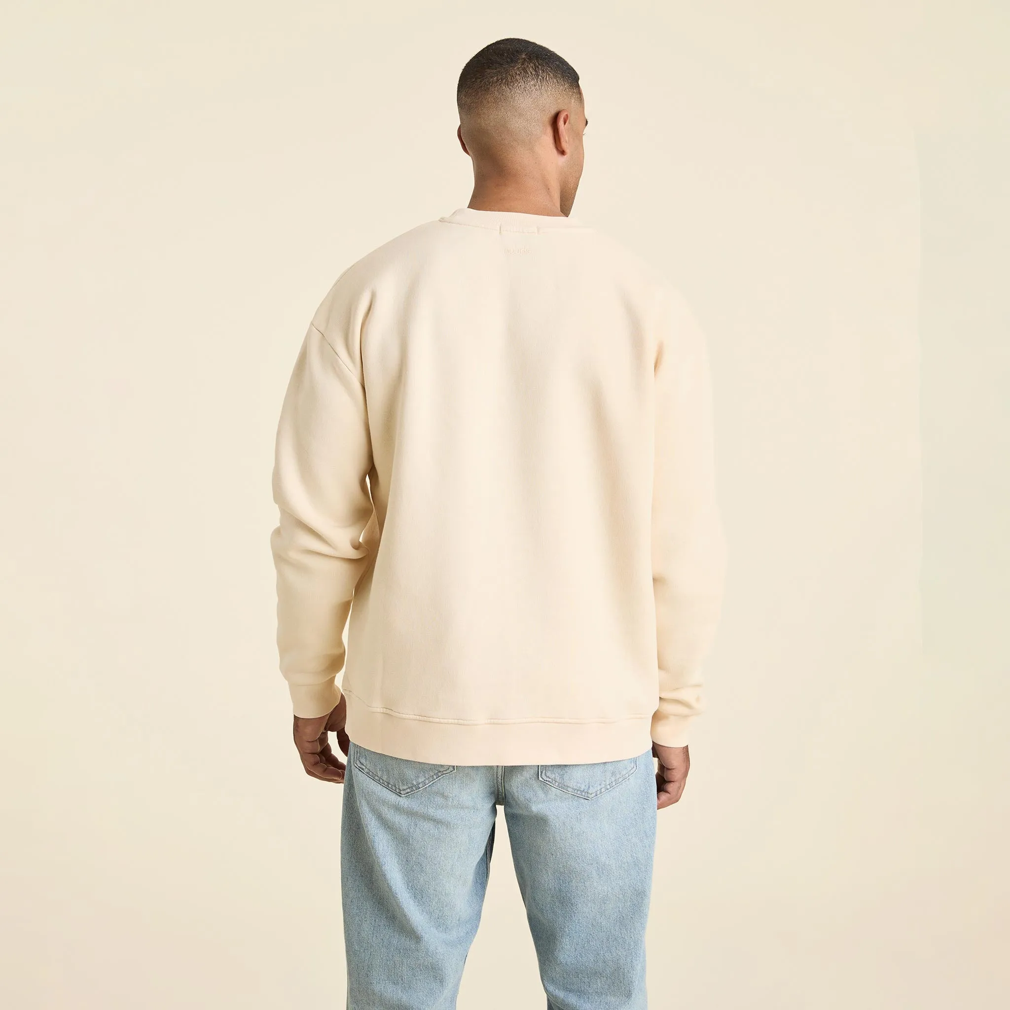 Men's Classic Crewneck Sweatshirt | Bone sold by nuuds product image thumbnail 4