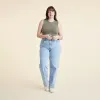 Cotton Stretch Classic Crewneck Tank Bodysuit | Olive sold by nuuds