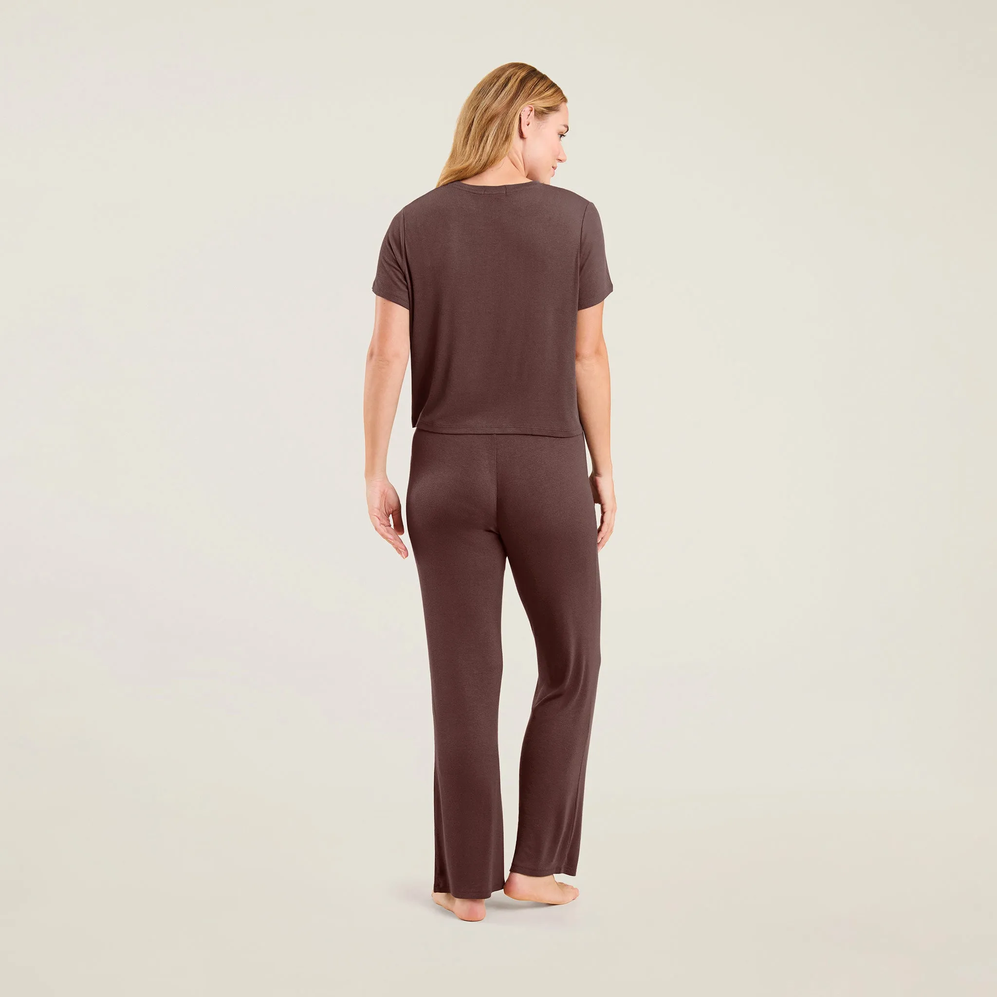 Ribbed Pajama Set | Coffee sold by nuuds product image thumbnail 4