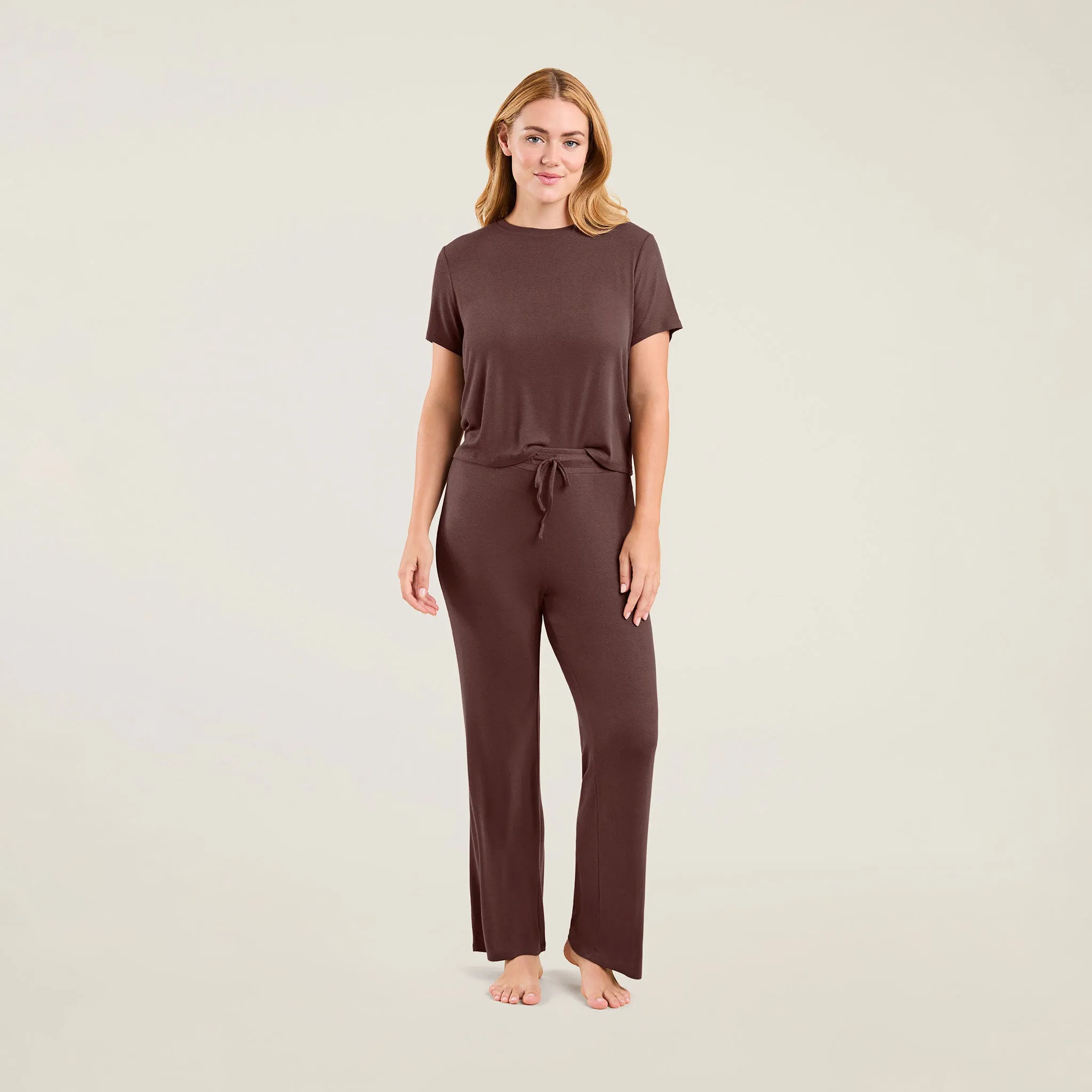 Ribbed Pajama Set | Coffee sold by nuuds product image thumbnail 2