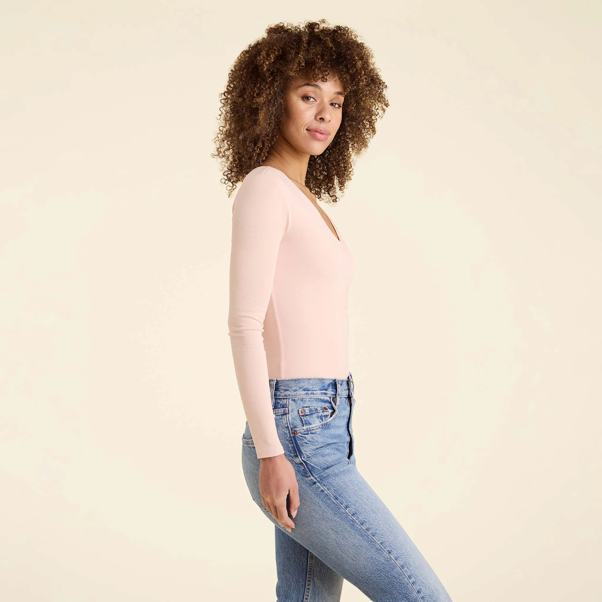 Hook & Eye Bodysuit | Ribbon sold by nuuds product image thumbnail 3