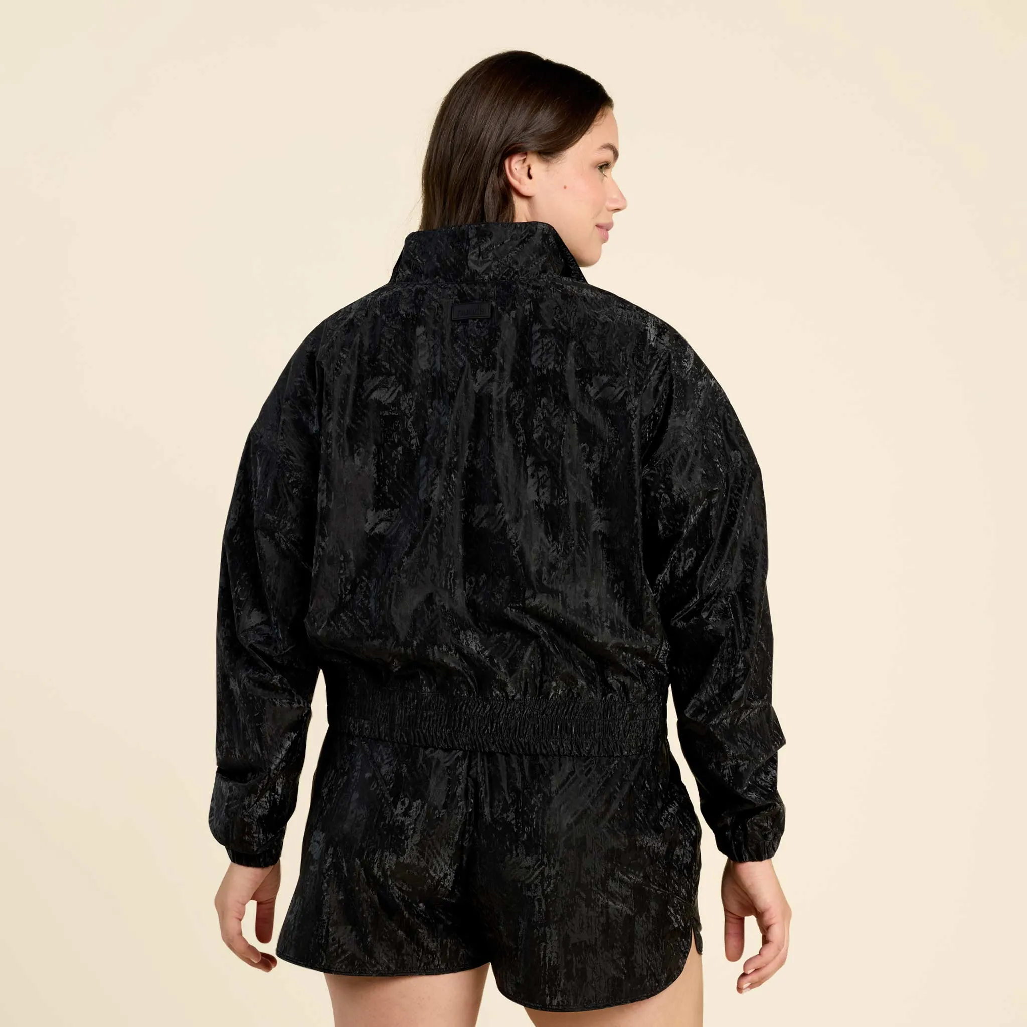 Retro Windbreaker | Black sold by nuuds product image thumbnail 4