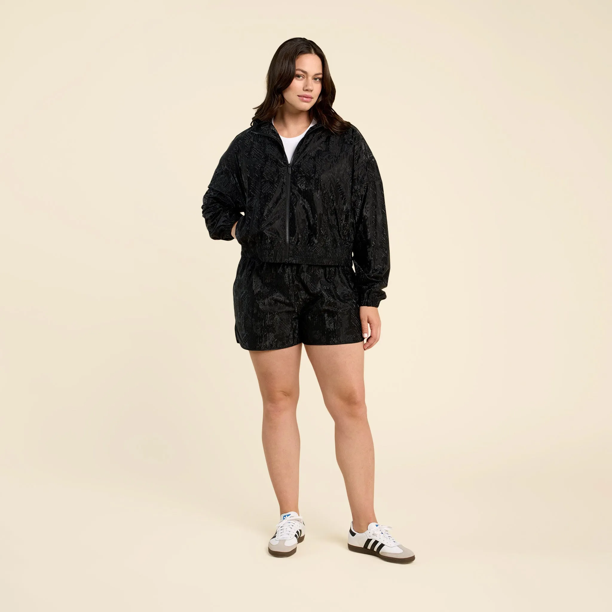 Retro Windbreaker | Black sold by nuuds product image thumbnail 2