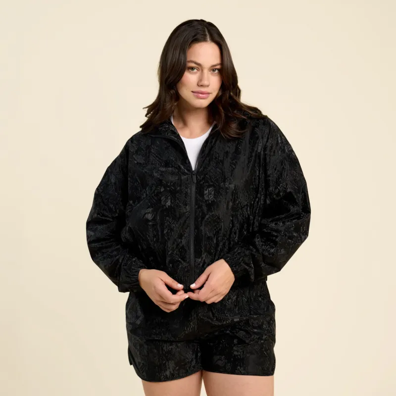 Retro Windbreaker | Black sold by nuuds