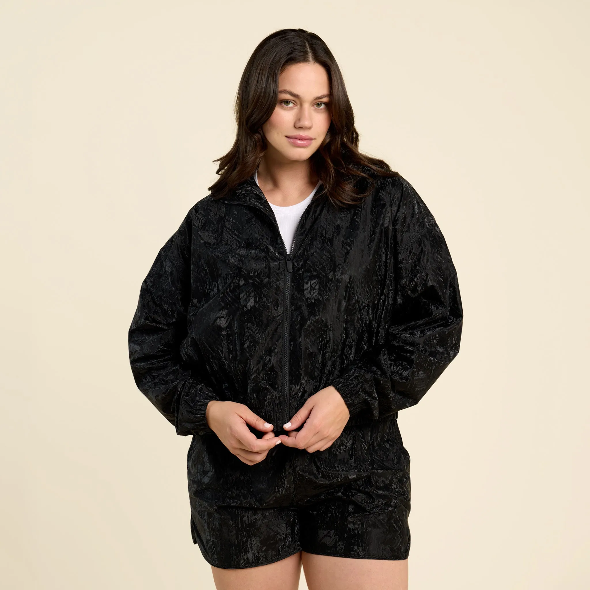 Retro Windbreaker | Black sold by nuuds