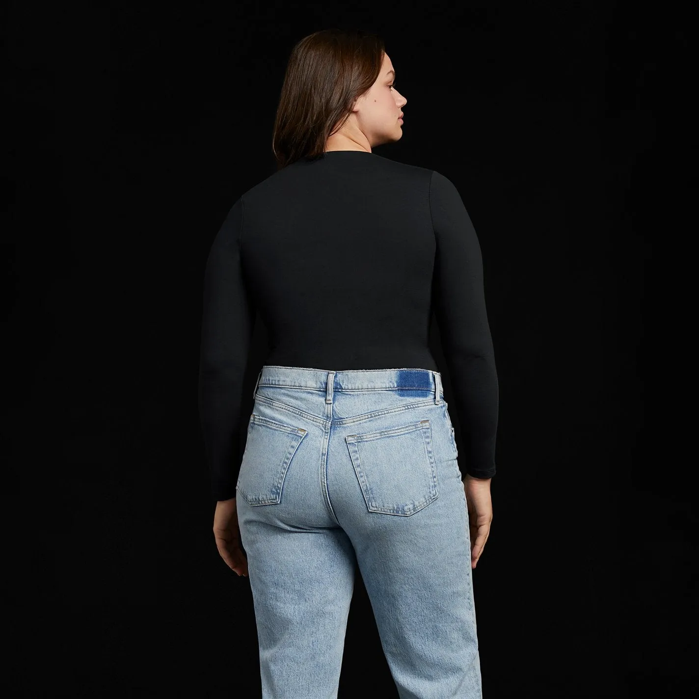 Seamless Long Sleeve Shirt | Black sold by nuuds product image thumbnail 4