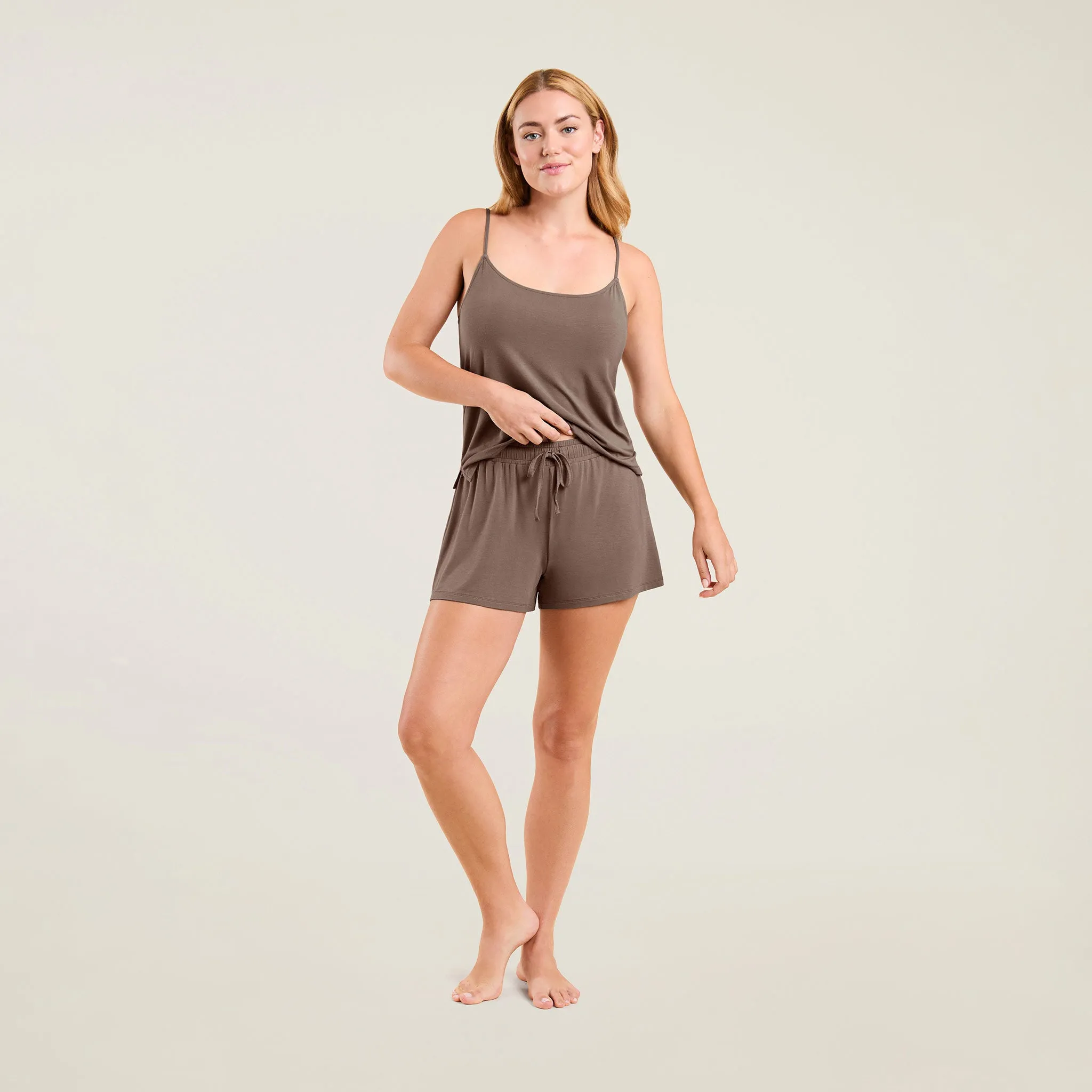 Cami Sleep Set | Mocha sold by nuuds product image thumbnail 2