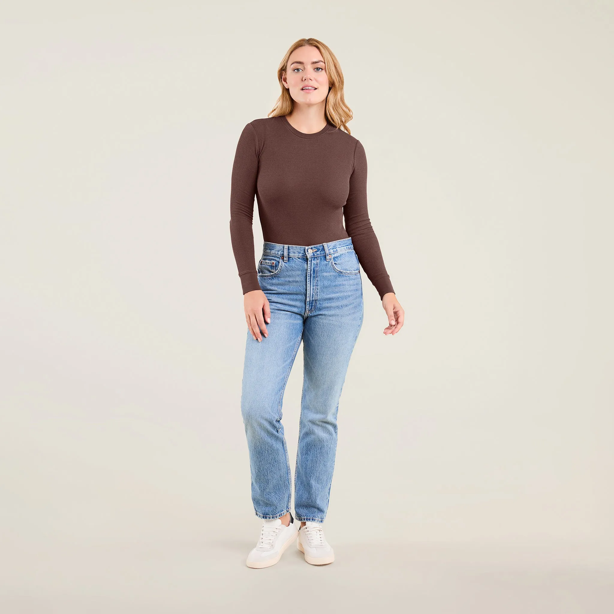 Waffle Bodysuit | Coffee sold by nuuds product image thumbnail 2