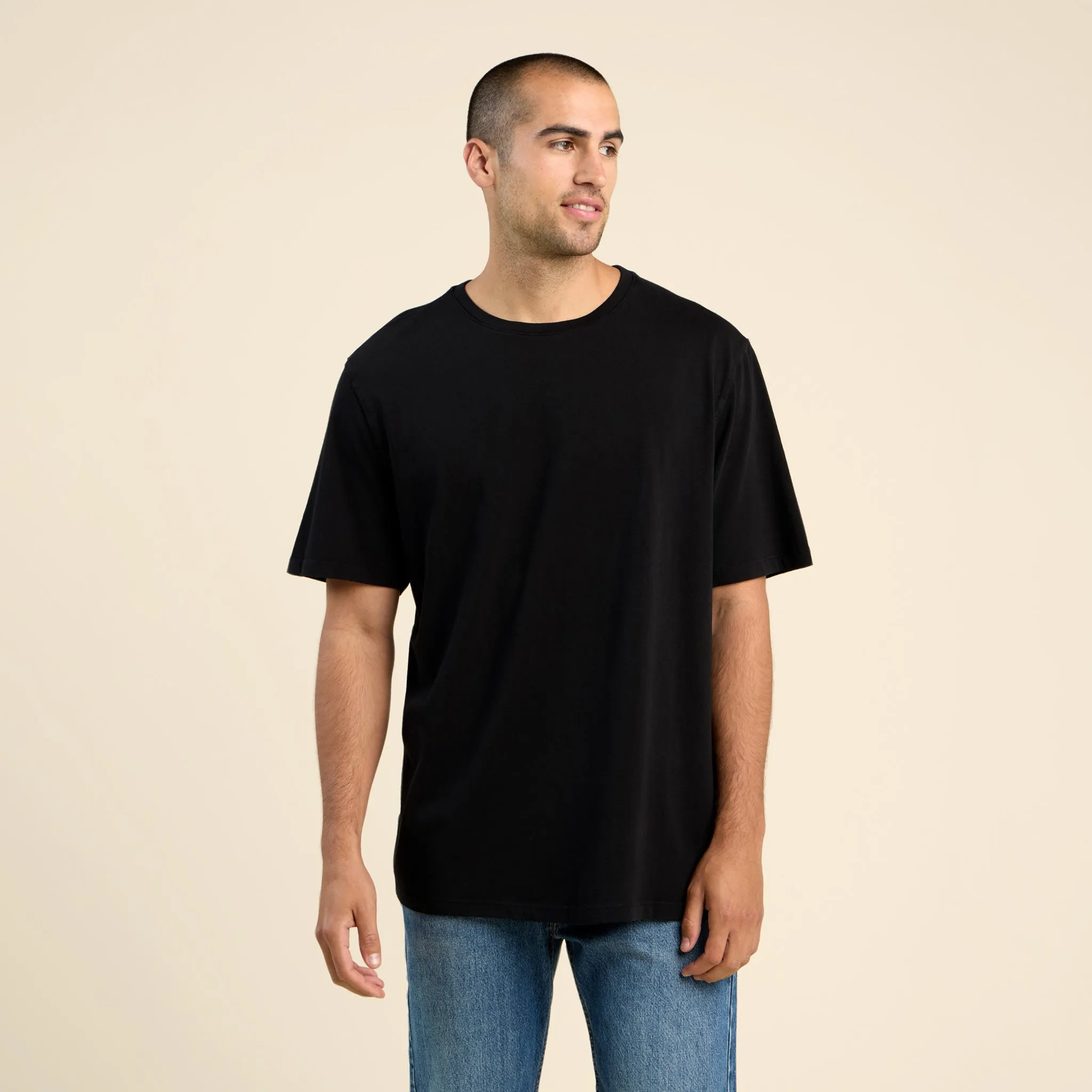 Boxy Tee | Black sold by nuuds