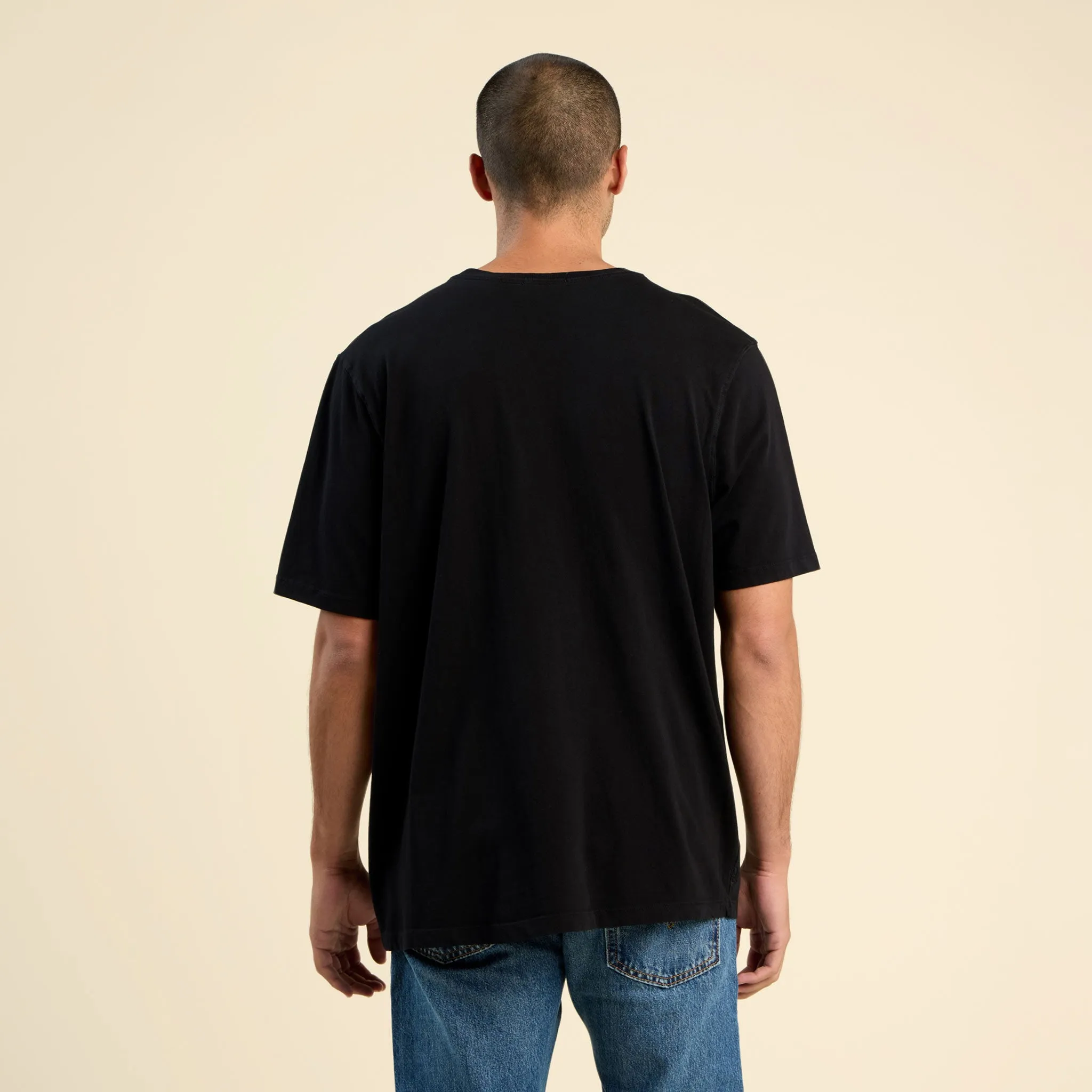 Boxy Tee | Black sold by nuuds product image thumbnail 4