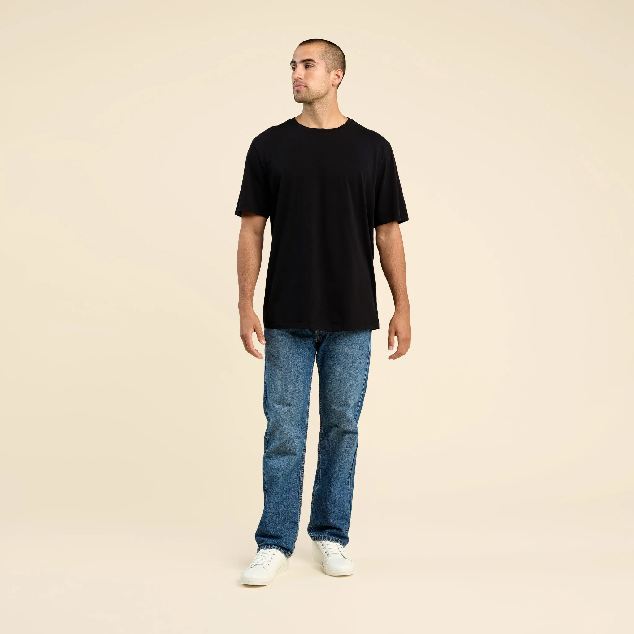 Boxy Tee | Black sold by nuuds product image thumbnail 2