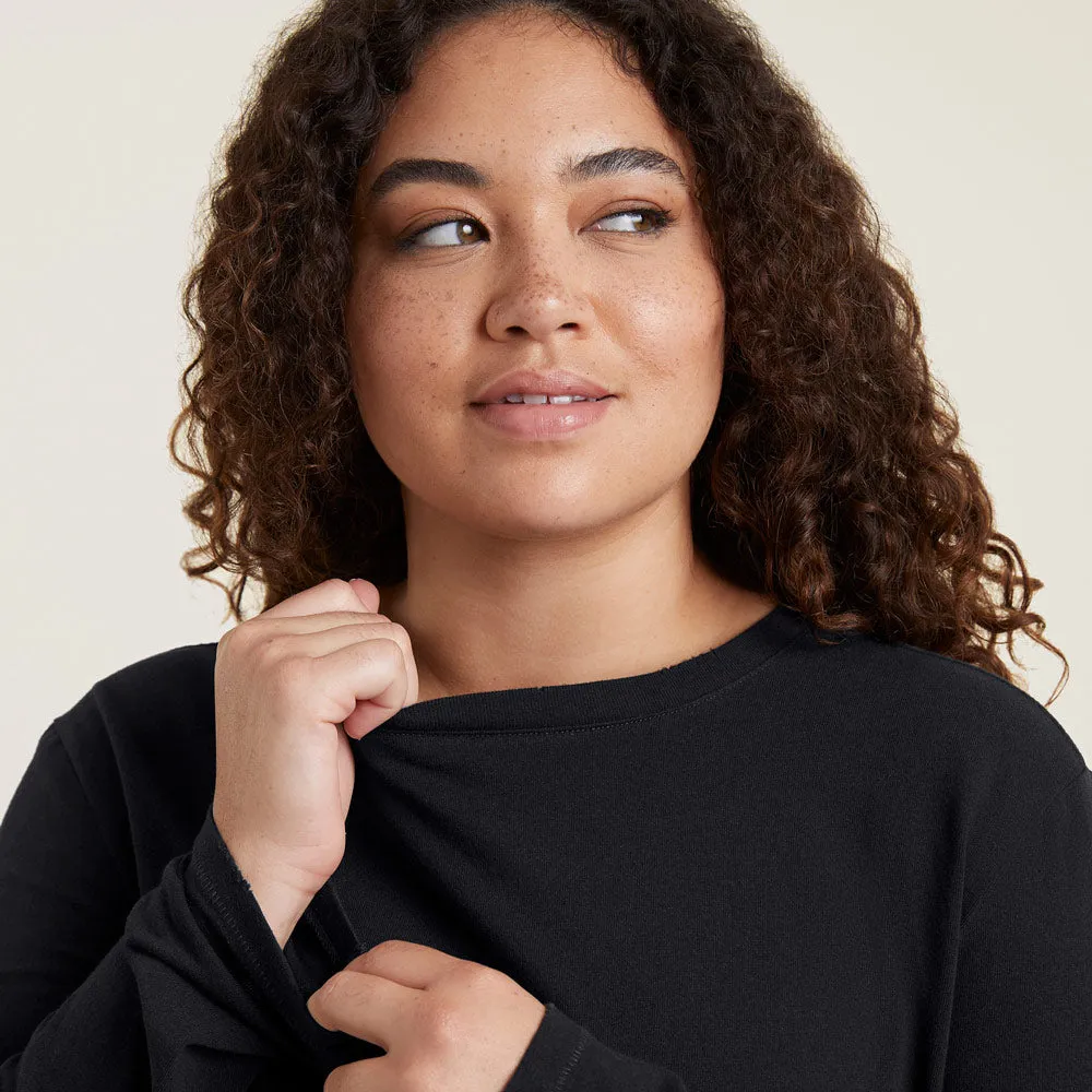 Vintage Cotton Long Sleeve Everyday T-Shirt sold by nuuds product image thumbnail 4