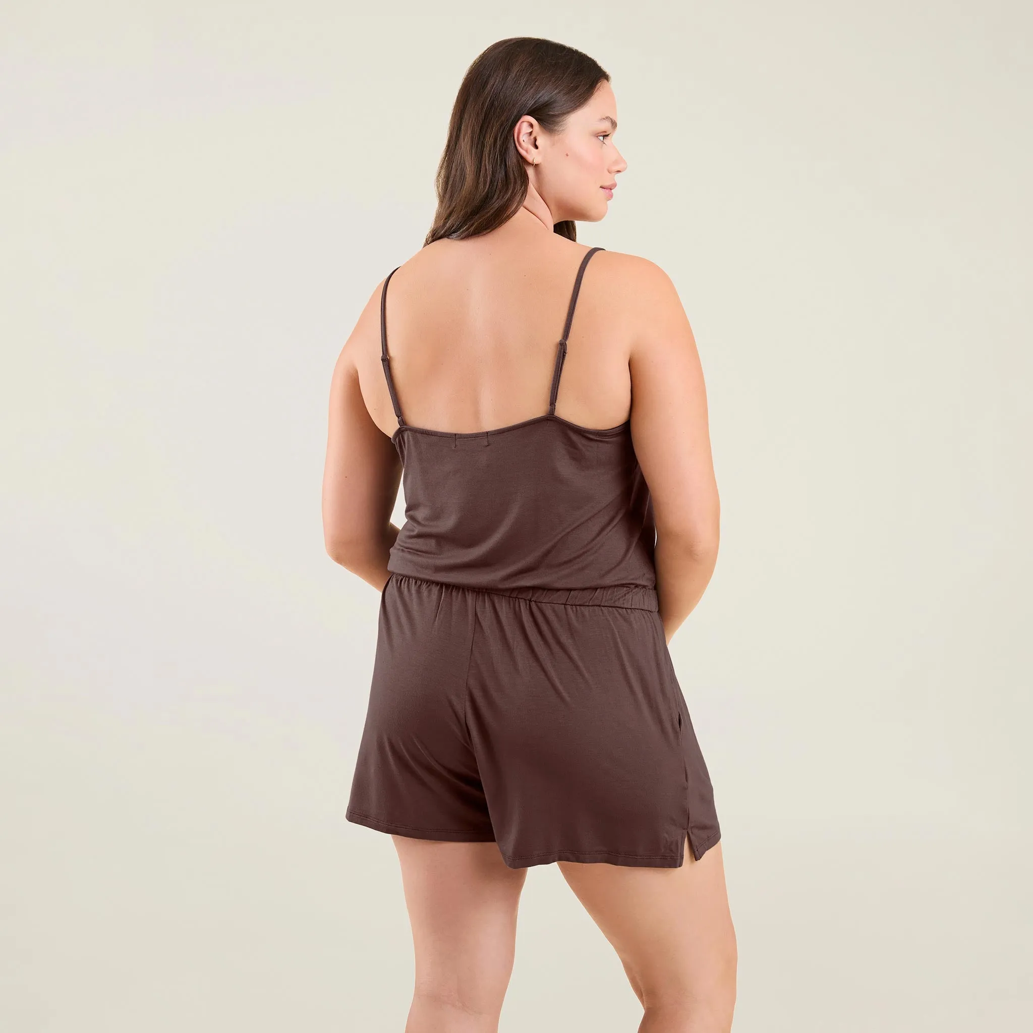 Sleep Romper | Coffee sold by nuuds product image thumbnail 4