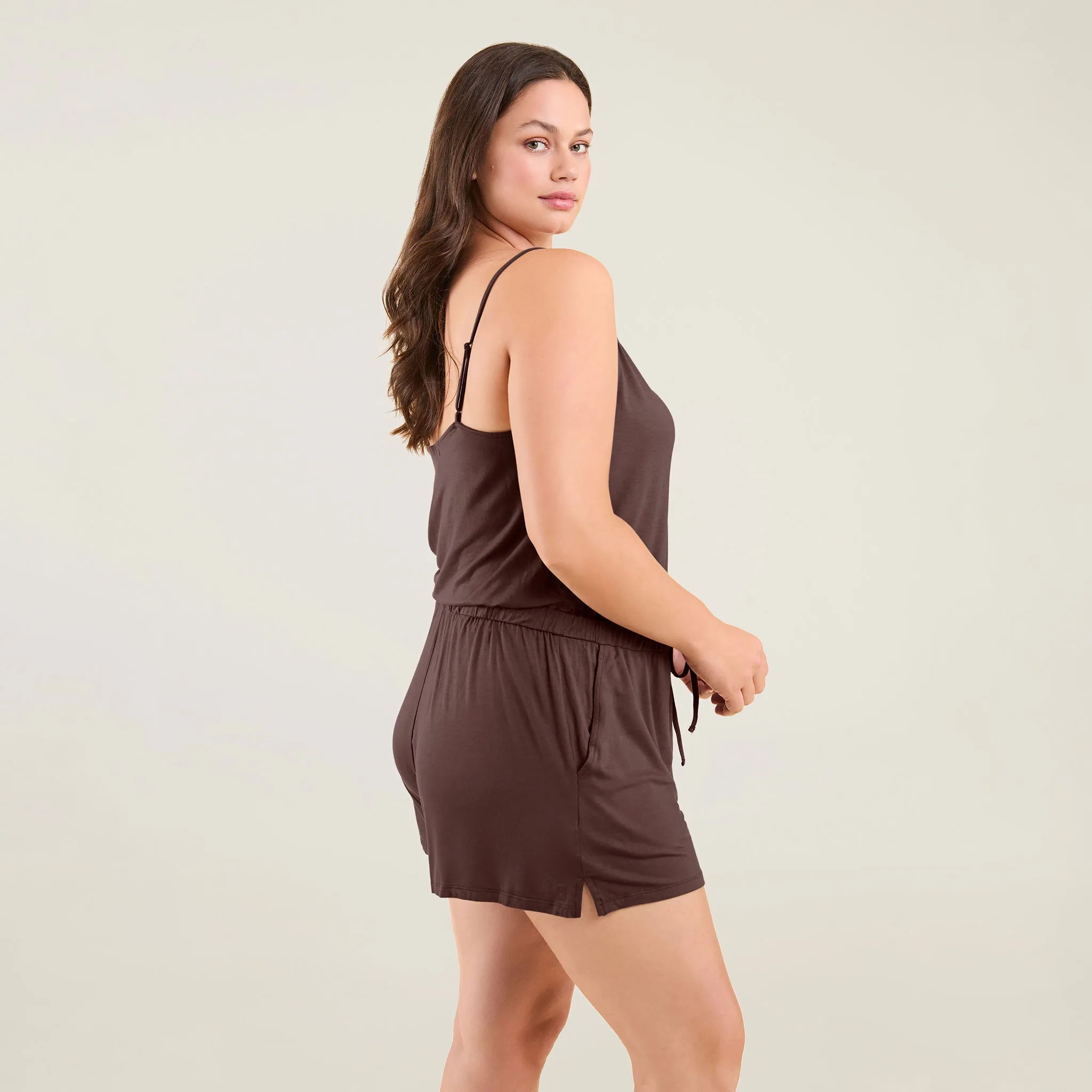 Sleep Romper | Coffee sold by nuuds product image thumbnail 3