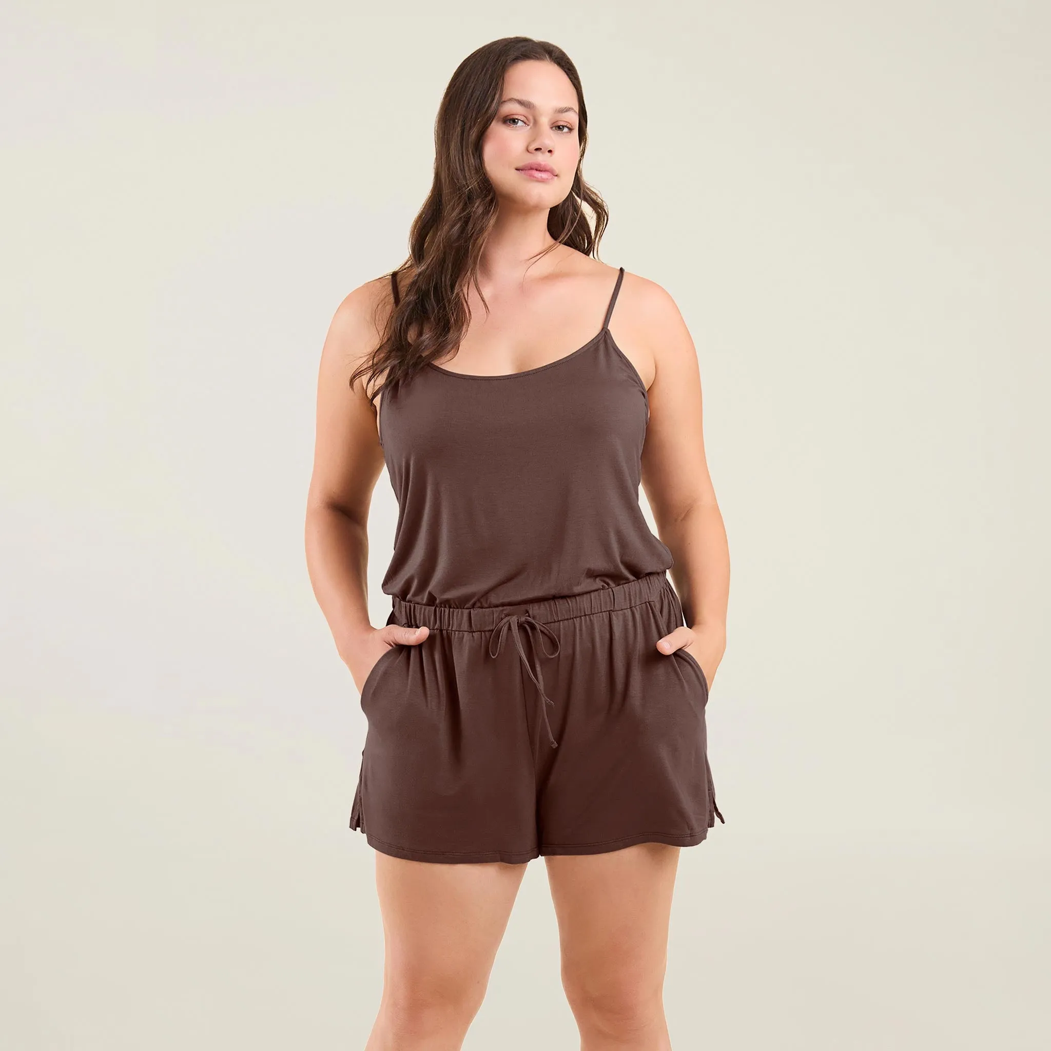 Sleep Romper | Coffee sold by nuuds