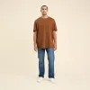 Boxy Tee | Chocolate sold by nuuds