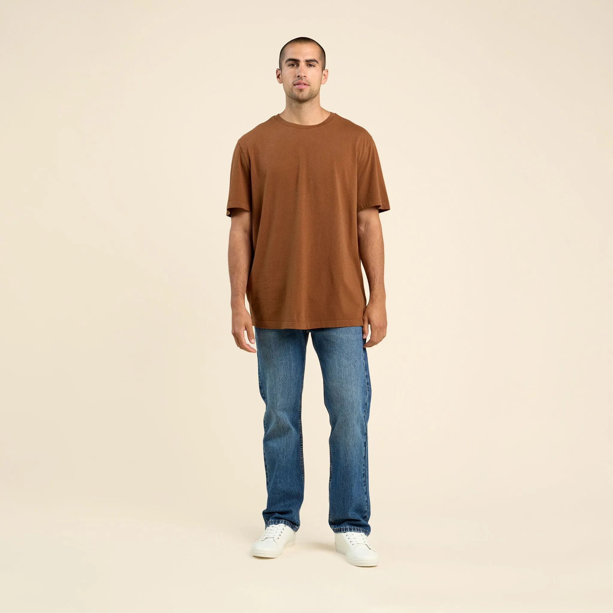 Boxy Tee | Chocolate sold by nuuds product image thumbnail 2