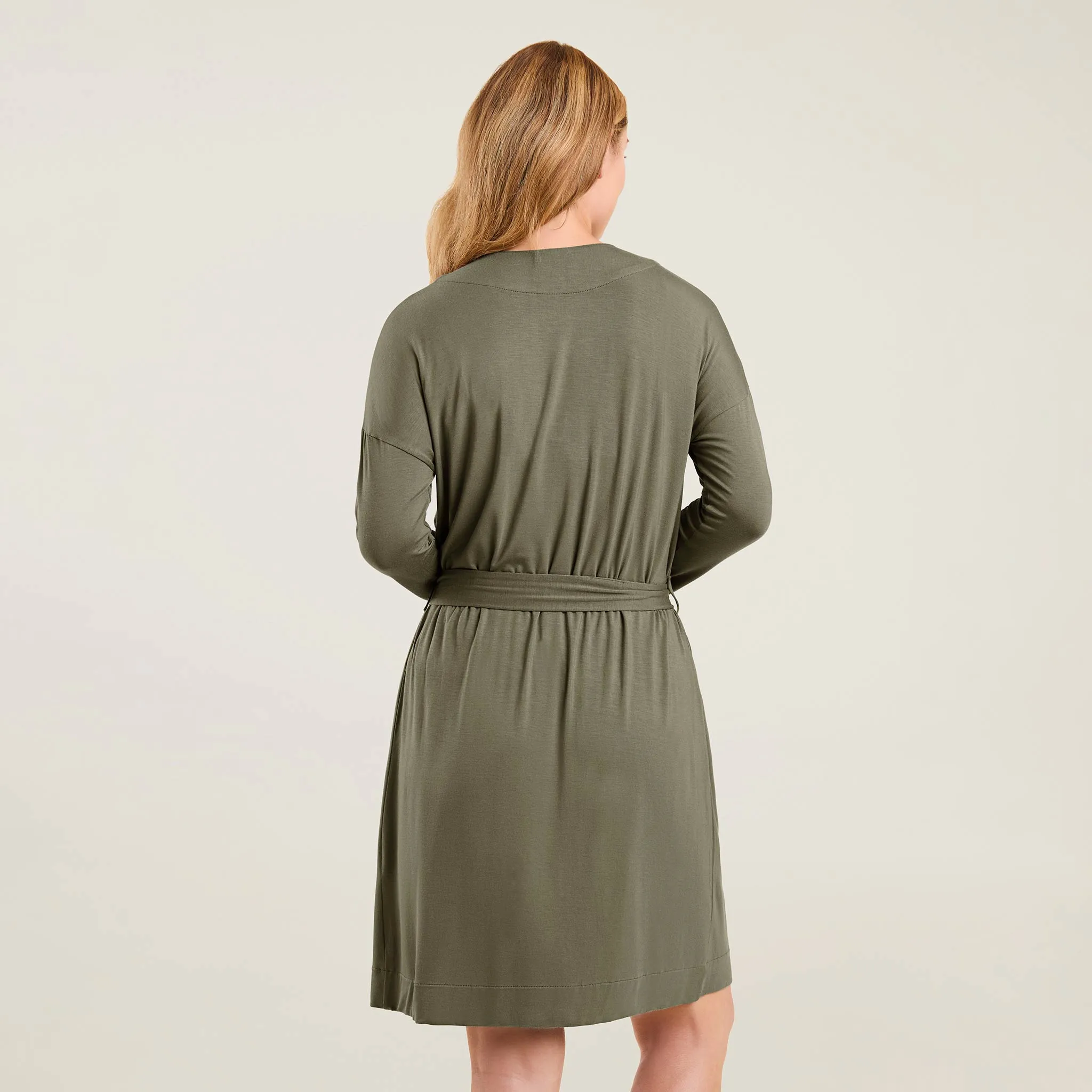 Lounge Robe | Olive sold by nuuds product image thumbnail 4