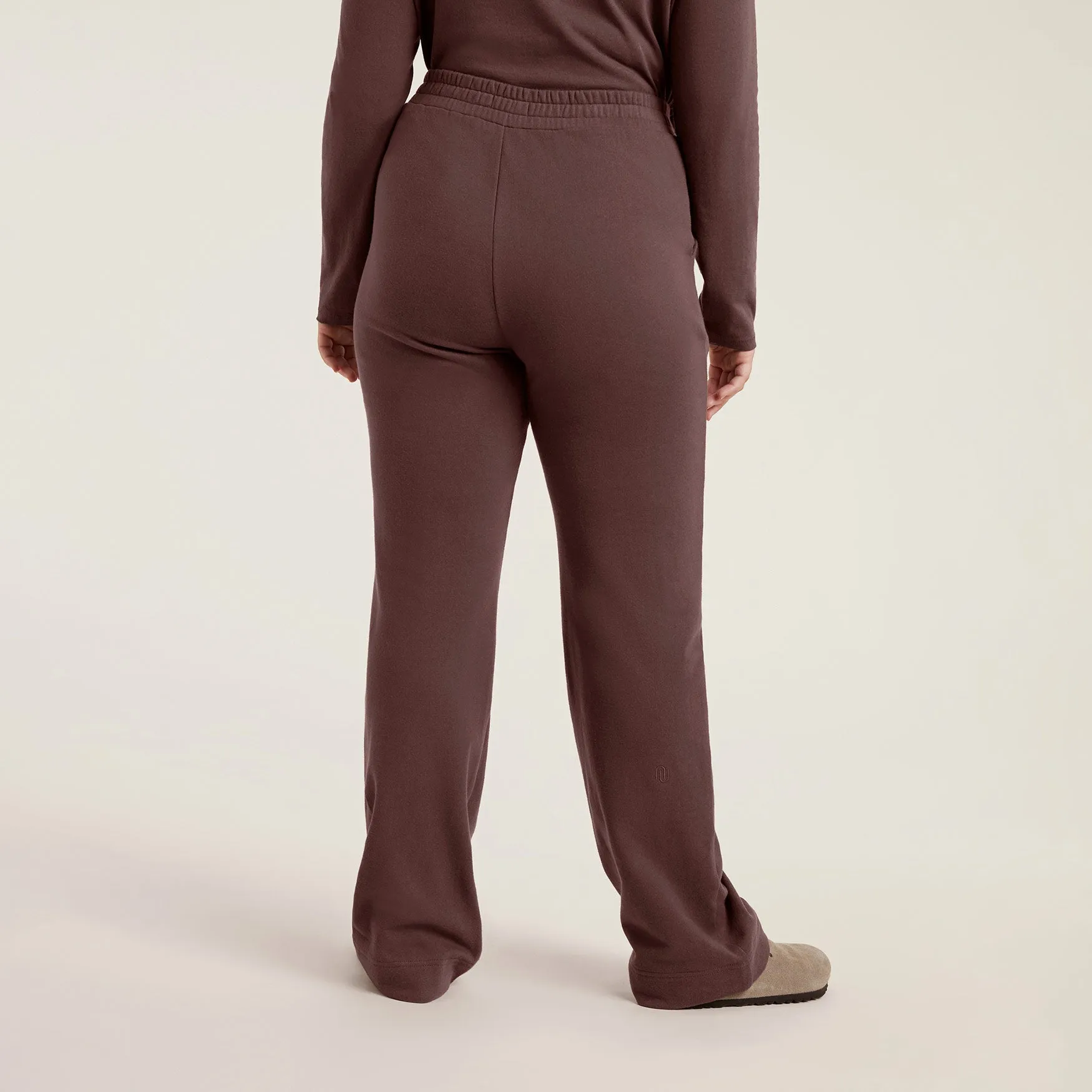 Wide Leg Sweatpant | Coffee sold by nuuds product image thumbnail 4