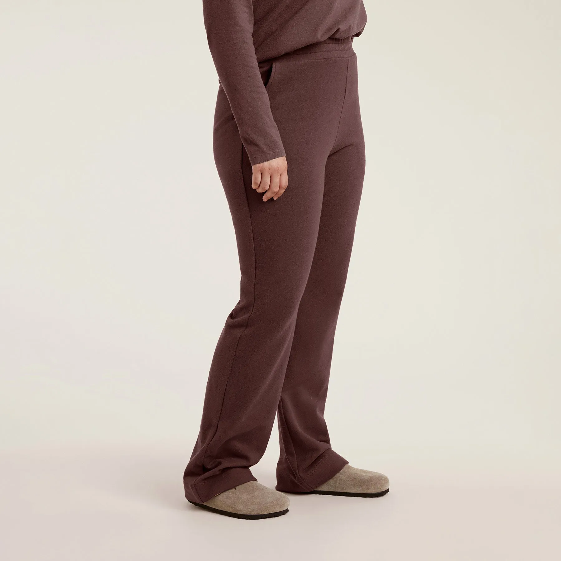 Wide Leg Sweatpant | Coffee sold by nuuds product image thumbnail 3