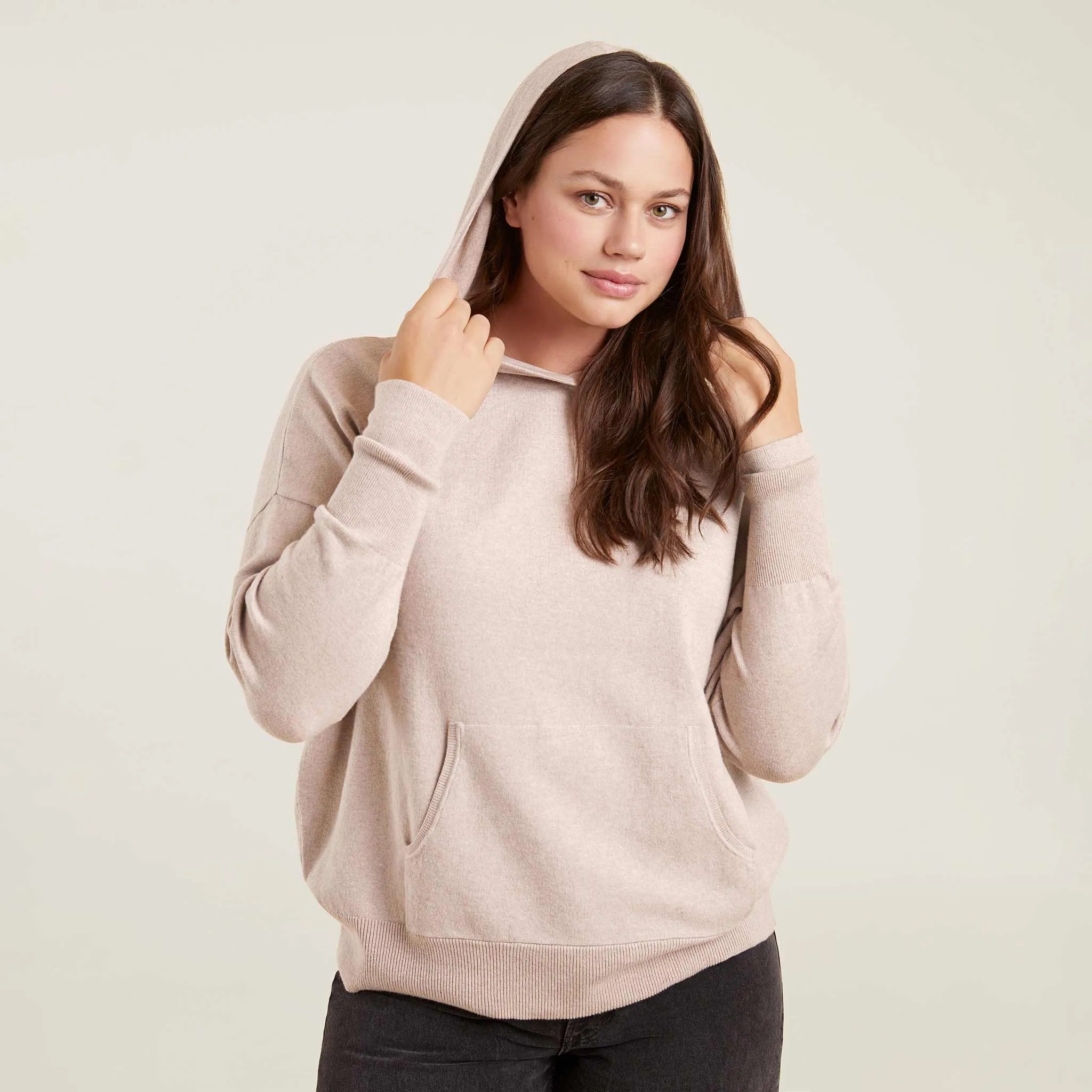 Luxe Knit Hoodie | Doe sold by nuuds product image thumbnail 5