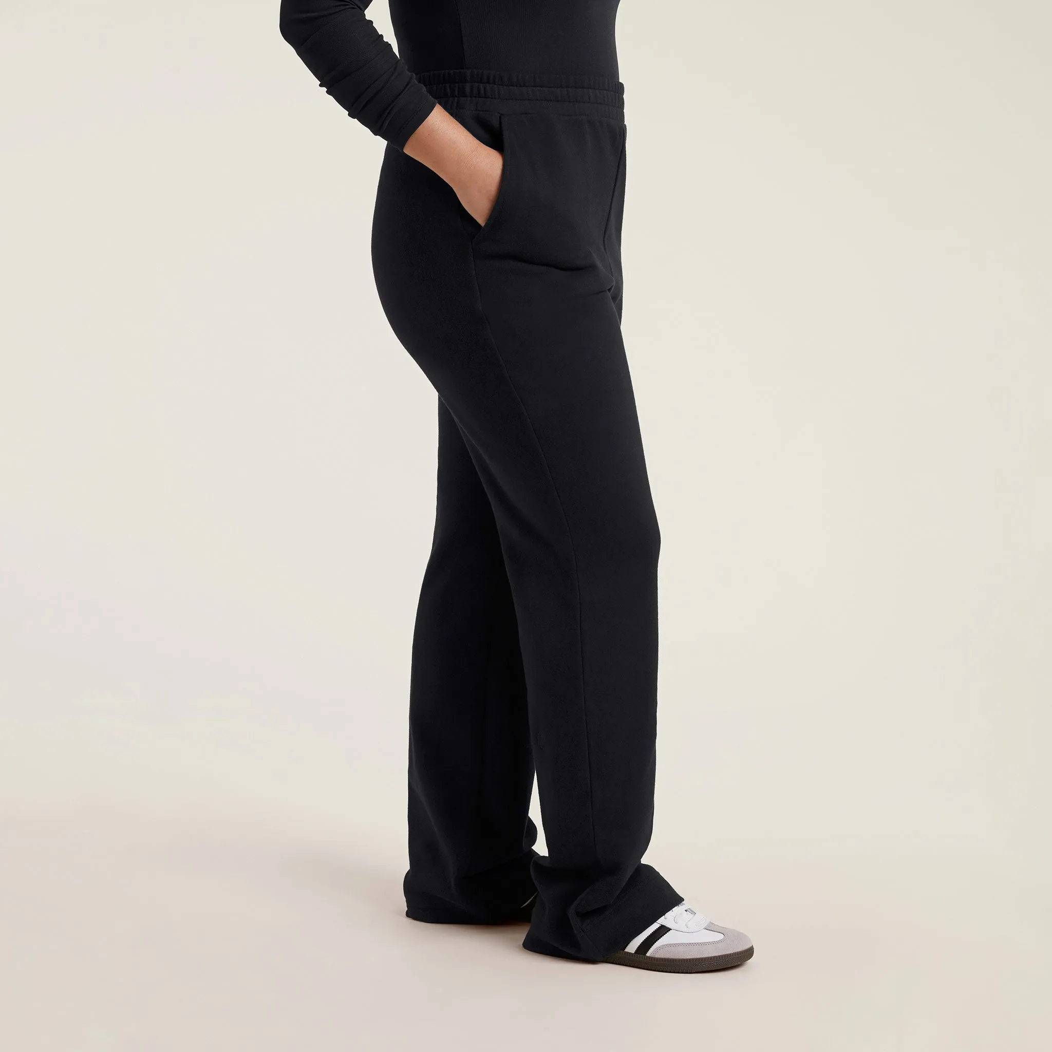 Wide Leg Sweatpant | Black sold by nuuds product image thumbnail 3