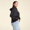Vintage Fleece Hoodie | Black sold by nuuds