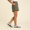 Sporty Waffle Short | Olive sold by nuuds