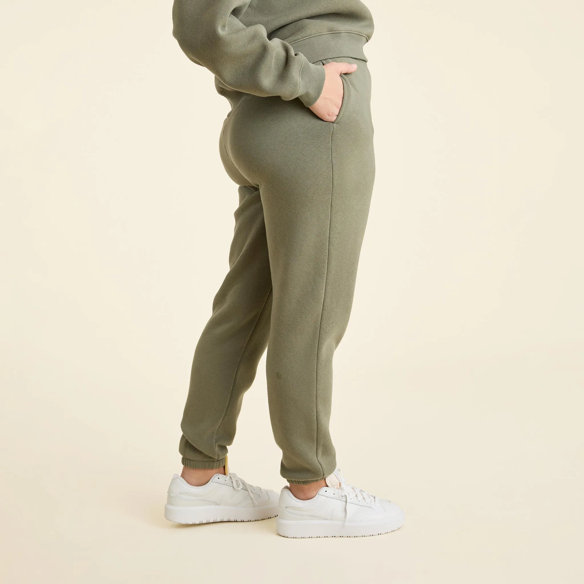 Classic Sweatpant | Olive sold by nuuds product image thumbnail 3