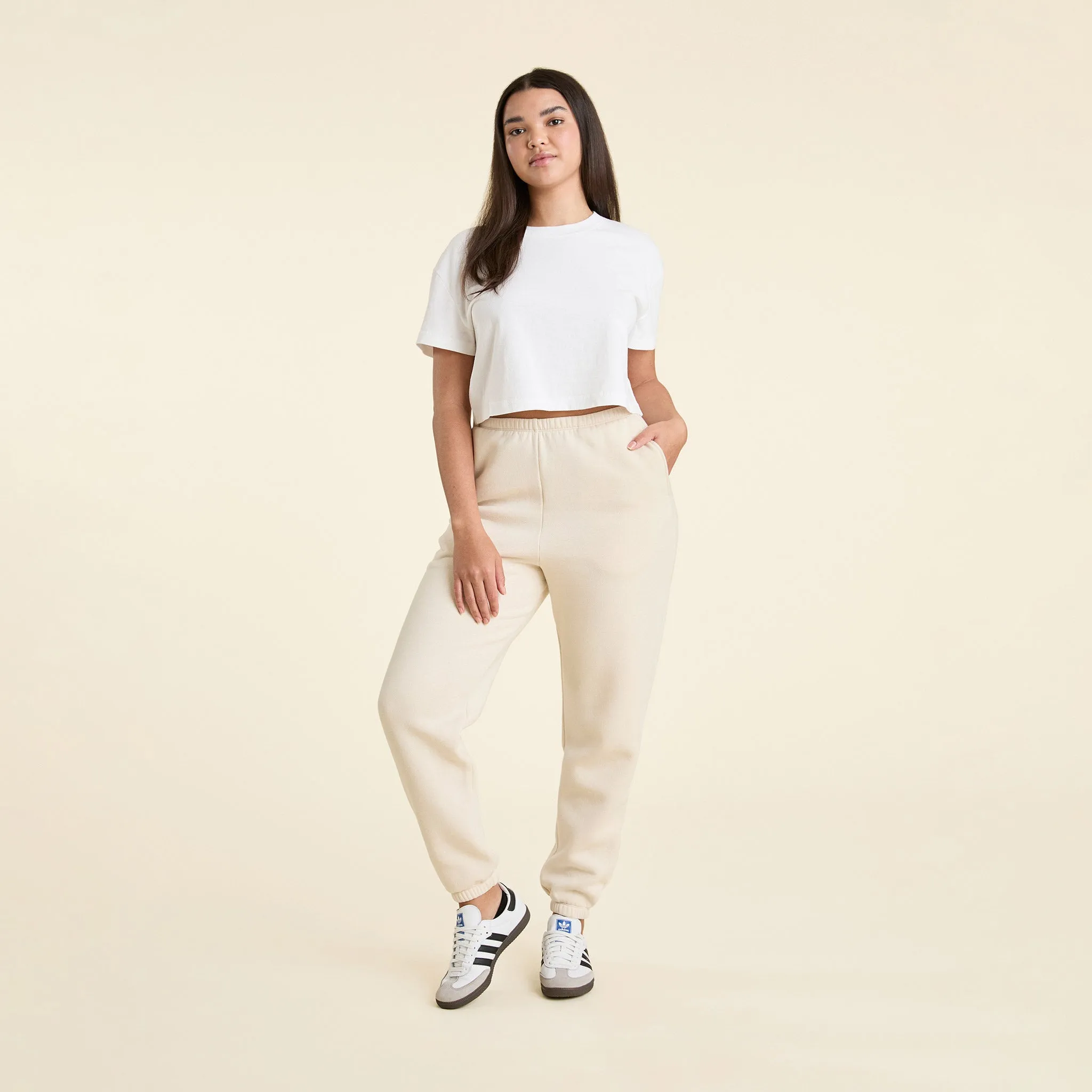 Classic Sweatpant | Bone sold by nuuds product image thumbnail 2