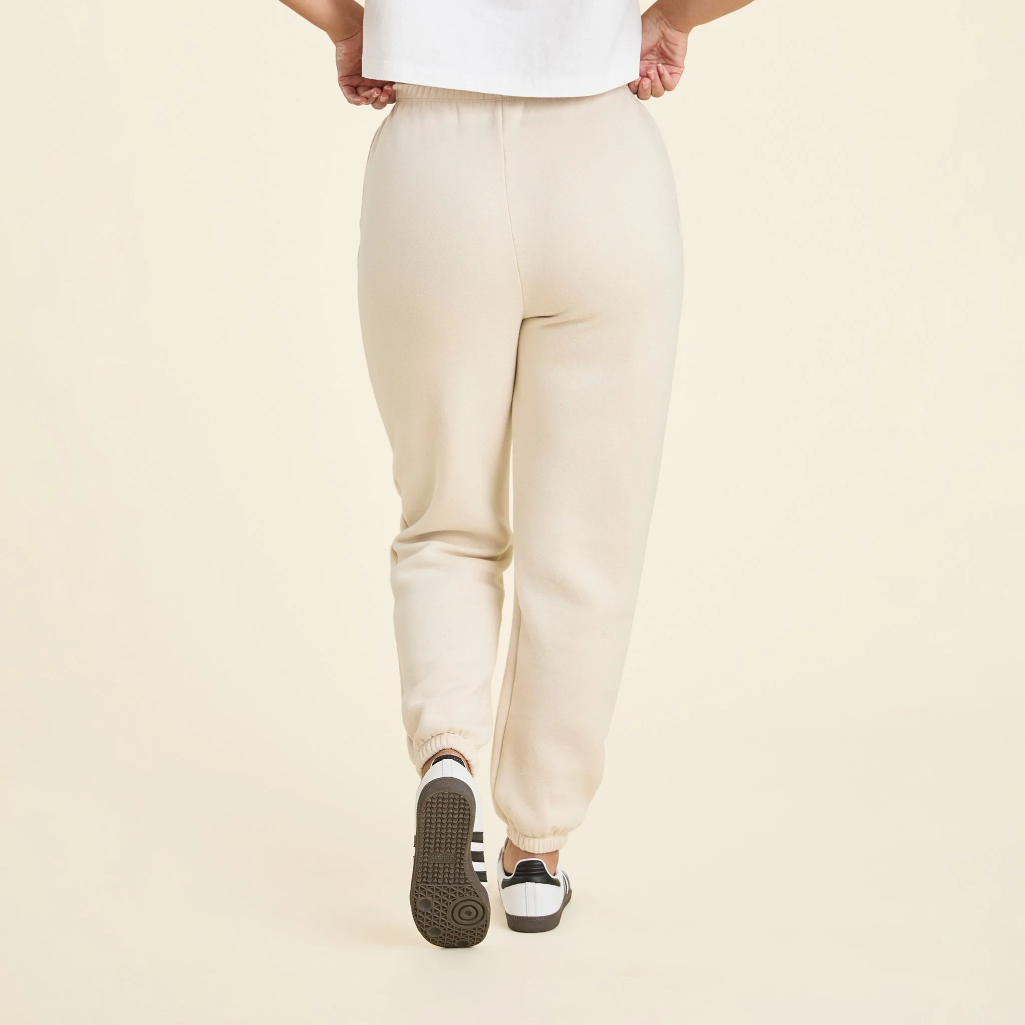 Classic Sweatpant | Bone sold by nuuds product image thumbnail 4