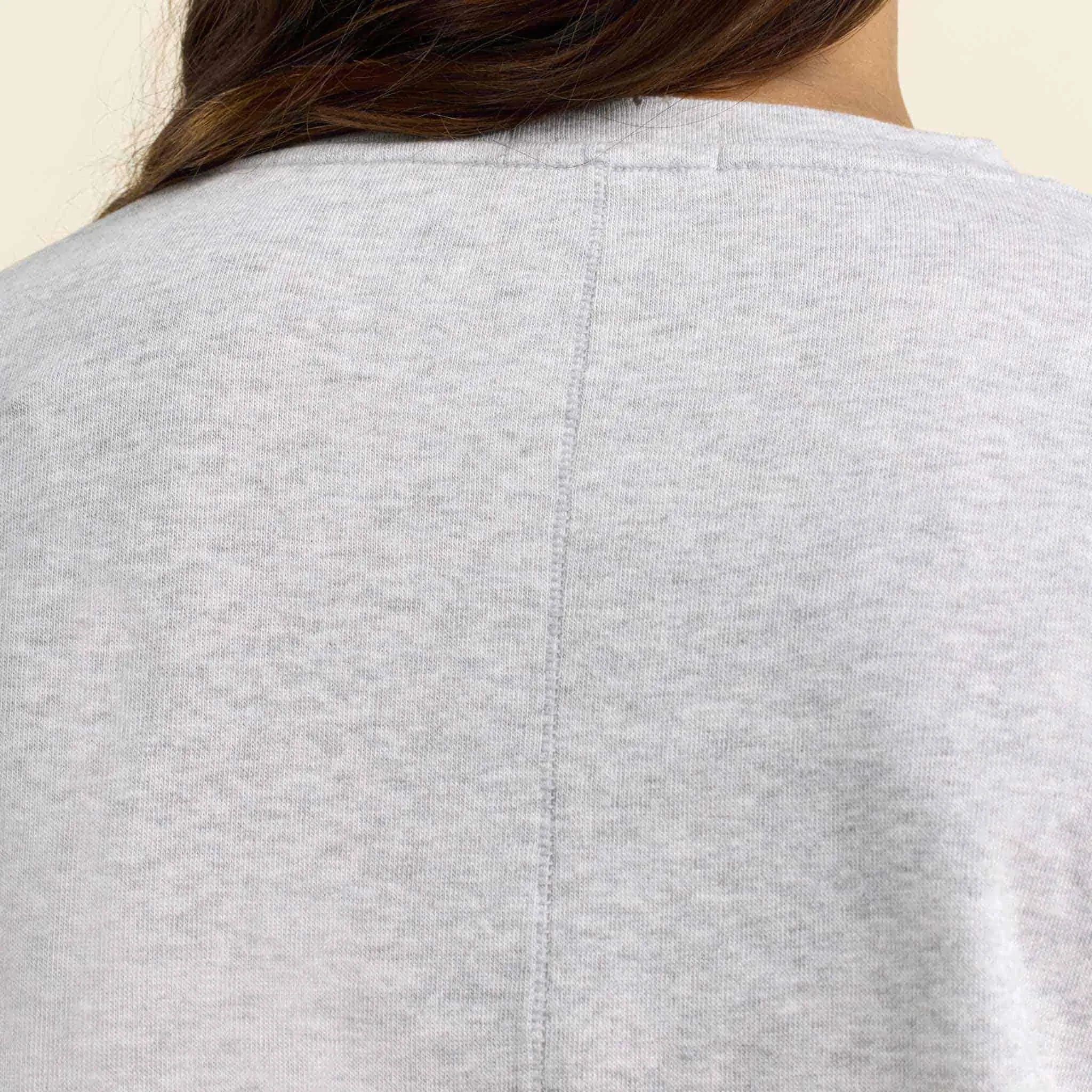 Tempo Tee | Heather Grey sold by nuuds product image thumbnail 5