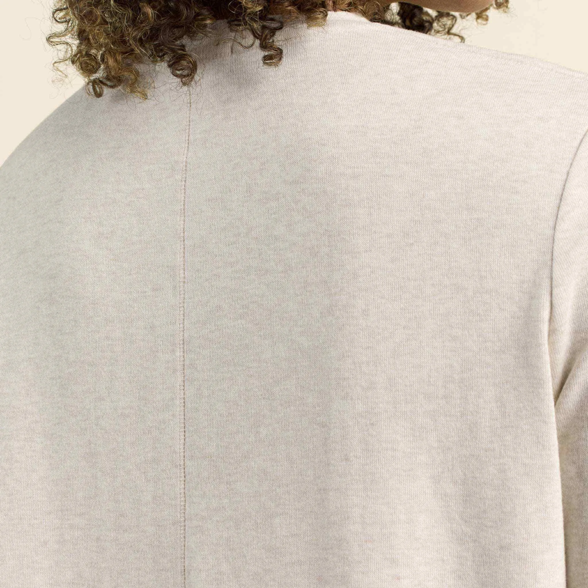 Tempo Tee | Heather Bone sold by nuuds product image thumbnail 5